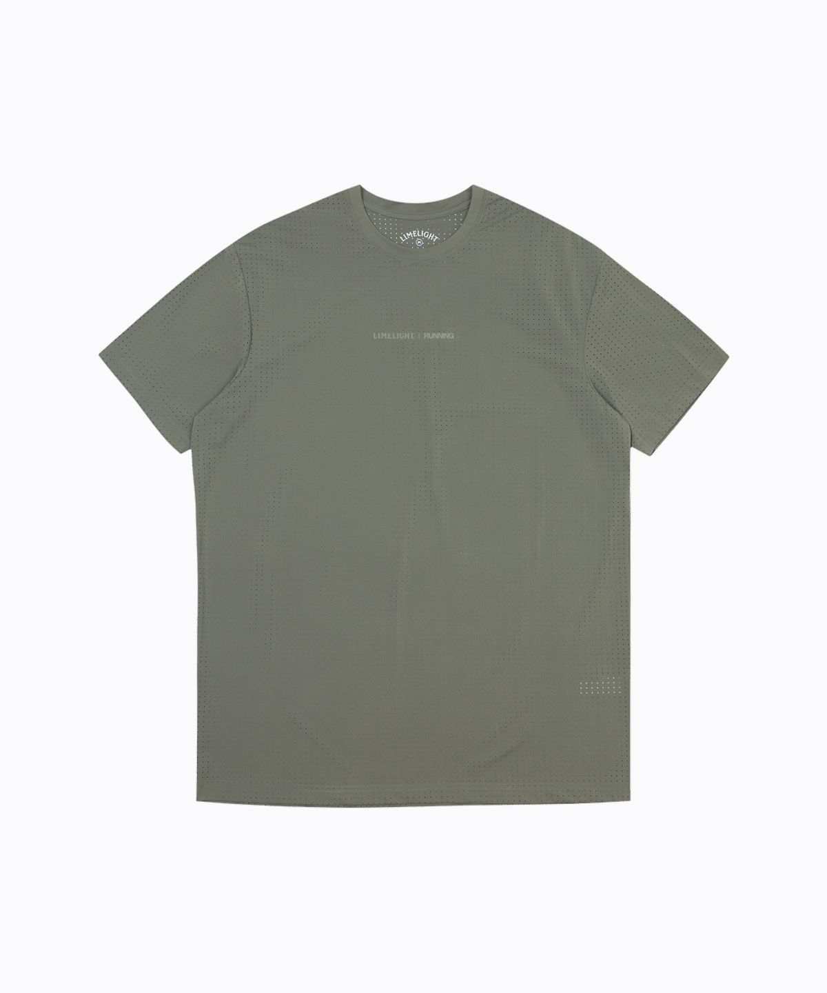 라임라잇 어패럴(LIMELIGHT APPAREL) LLR 로고 러닝 티셔츠 (세이지/세이지)