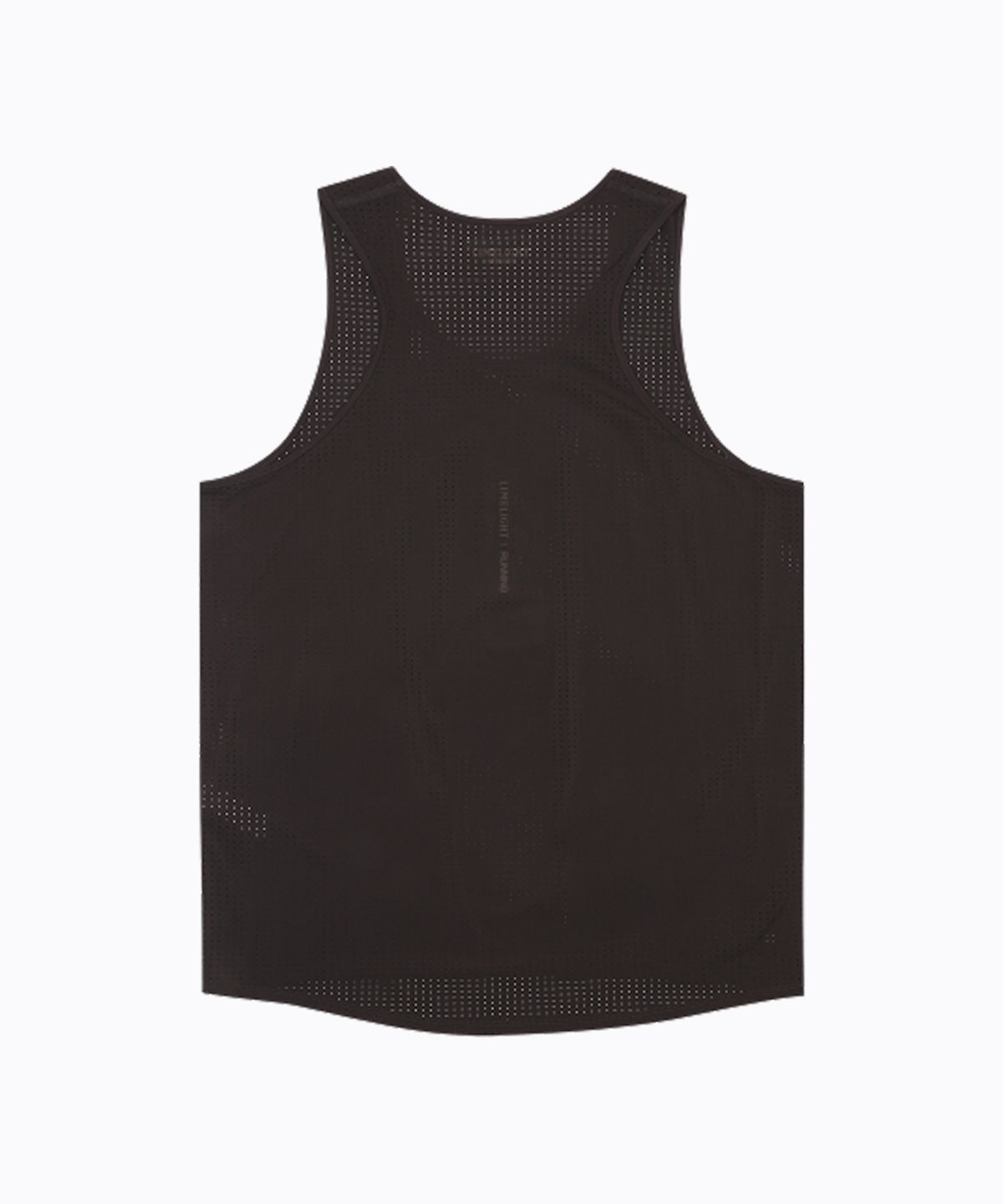 라임라잇 어패럴(LIMELIGHT APPAREL) LLR 아치 로고 러닝 슬리브리스 (브라운/브라운)