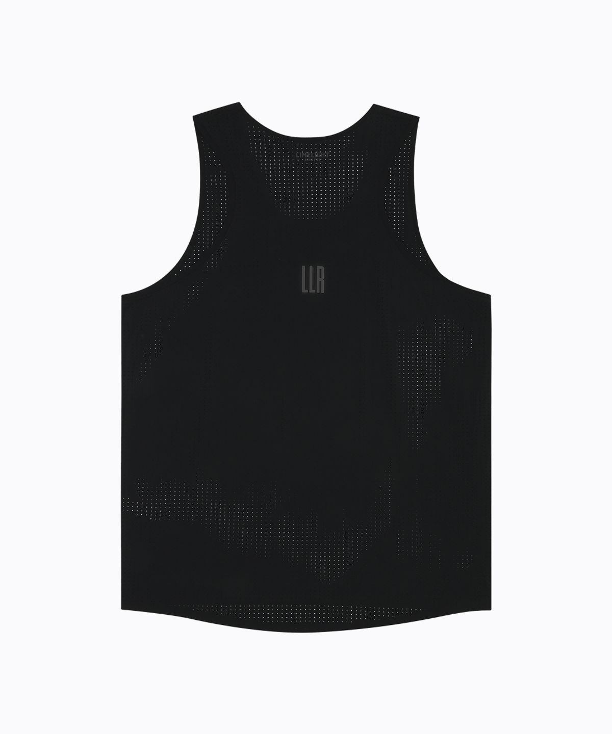 라임라잇 어패럴(LIMELIGHT APPAREL) LLR 로고 러닝 슬리브리스 (블랙/그레이)