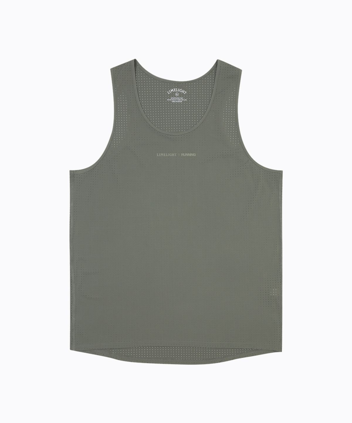 라임라잇 어패럴(LIMELIGHT APPAREL) LLR 로고 러닝 슬리브리스 (세이지/세이지)