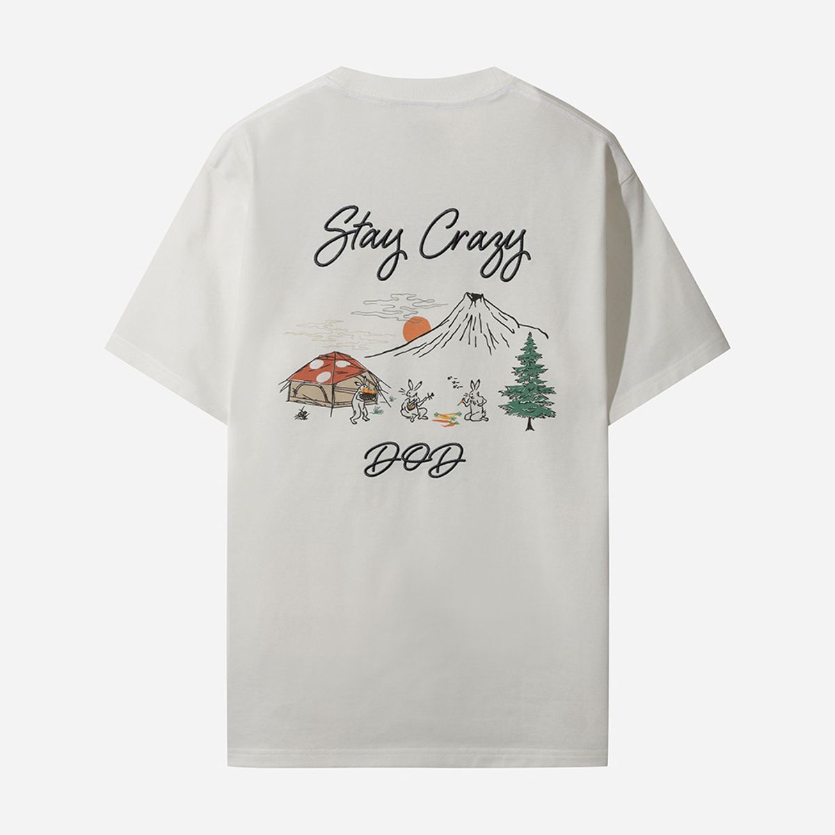 디오디(DOD) 토락원 키노코 반팔 티셔츠(OFF WHITE 2)