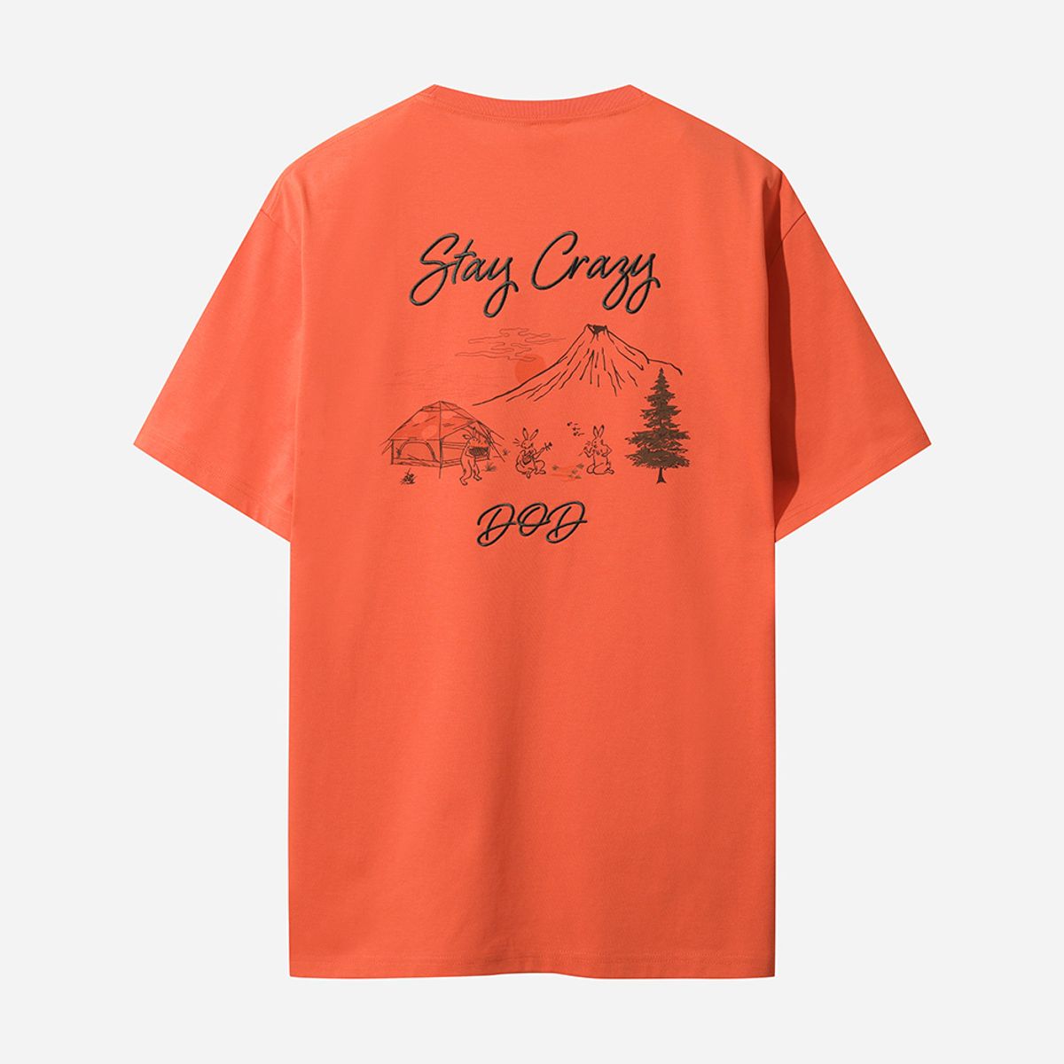 디오디(DOD) 토락원 키노코 반팔 티셔츠(ORANGE)