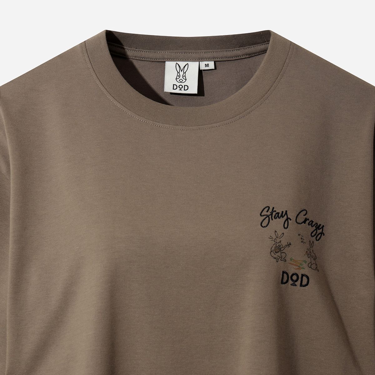 디오디(DOD) 토락원 키노코 반팔 티셔츠(BROWN)