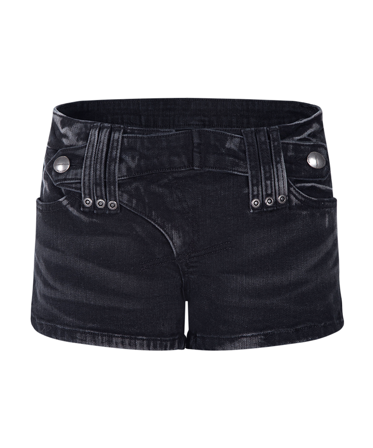 플리즈노팔로우(PLEASENOFOLLOW) Cassie Denim Pants (Vintage Black)