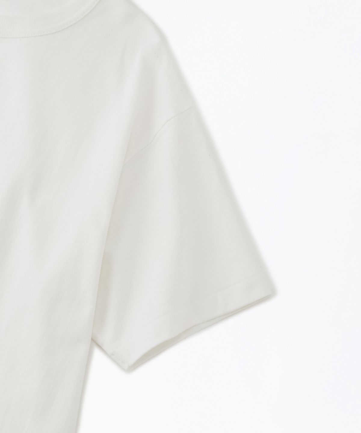 아웃스탠딩(OUTSTANDING) JAPANESE TENJIKU JERSEY TUBULAR TEE_OFF WHITE