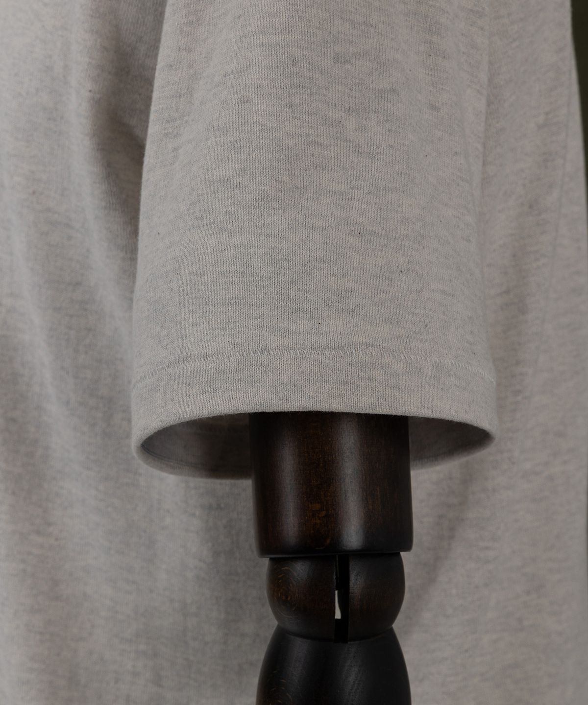 아웃스탠딩(OUTSTANDING) JAPANESE TENJIKU JERSEY TUBULAR TEE_1%OATMEAL