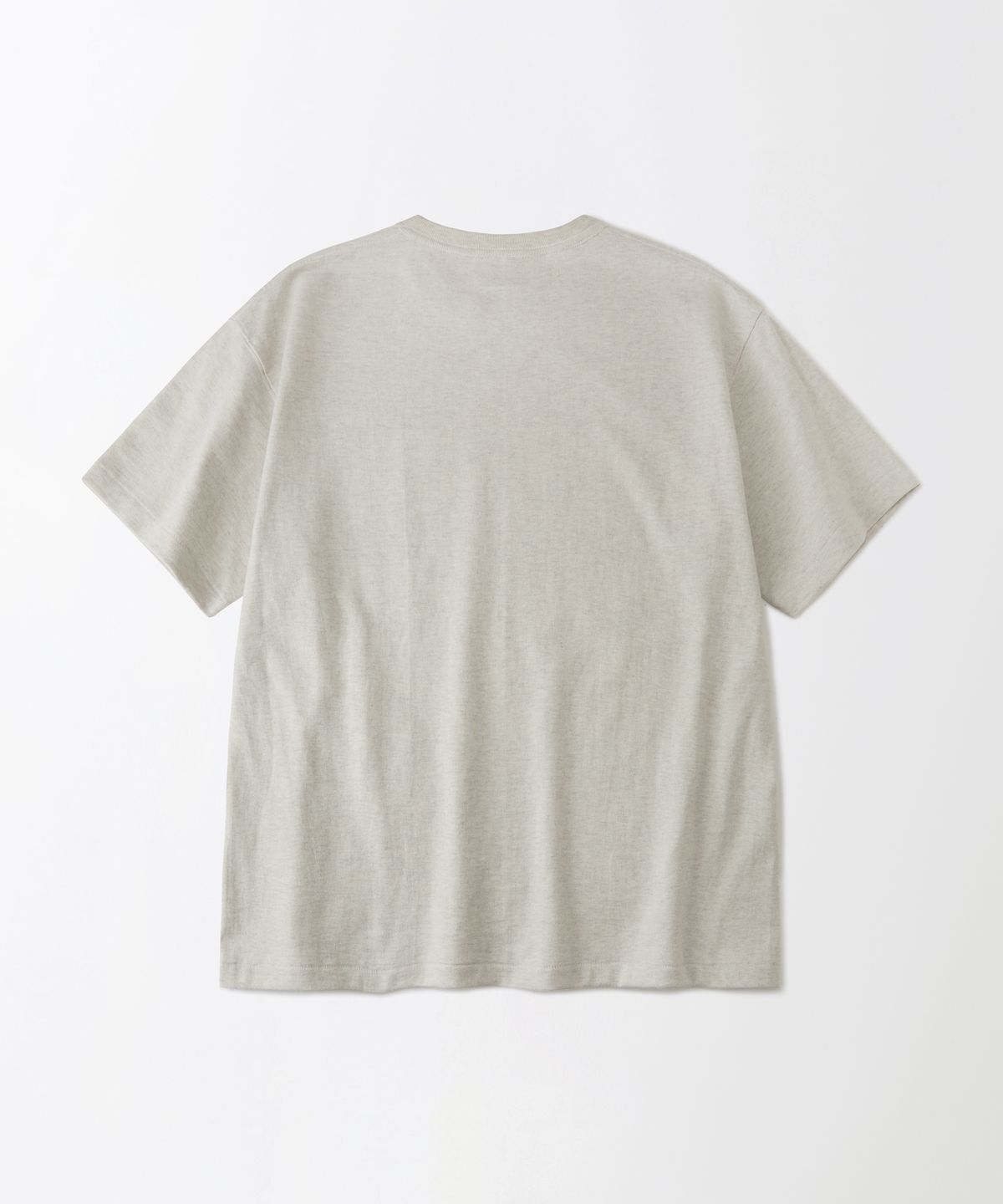 아웃스탠딩(OUTSTANDING) JAPANESE TENJIKU JERSEY TUBULAR TEE_1%OATMEAL