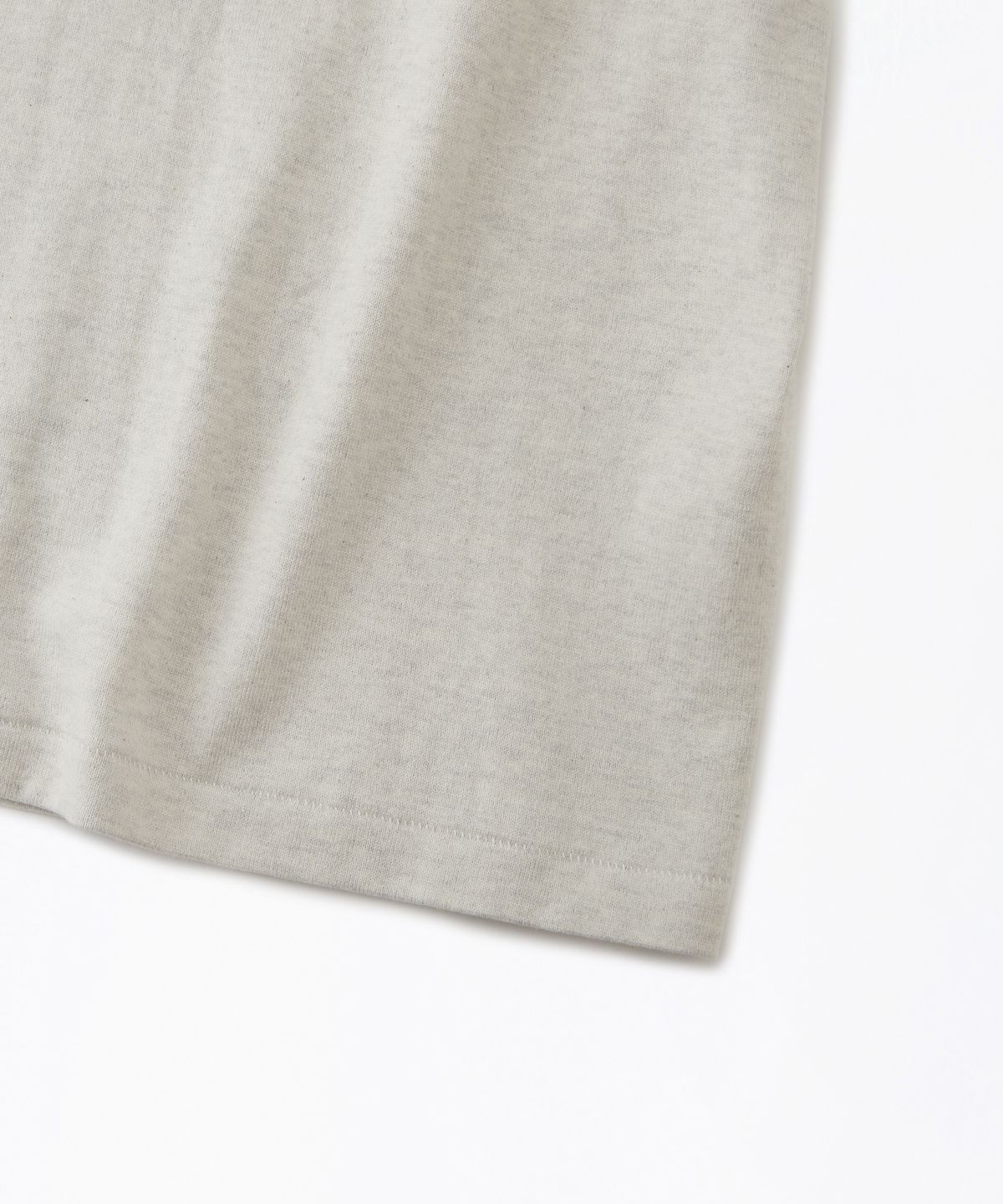 아웃스탠딩(OUTSTANDING) JAPANESE TENJIKU JERSEY TUBULAR TEE_1%OATMEAL