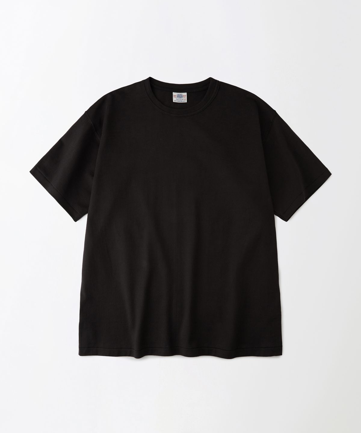 아웃스탠딩(OUTSTANDING) JAPANESE TENJIKU JERSEY TUBULAR TEE_ASH BLACK