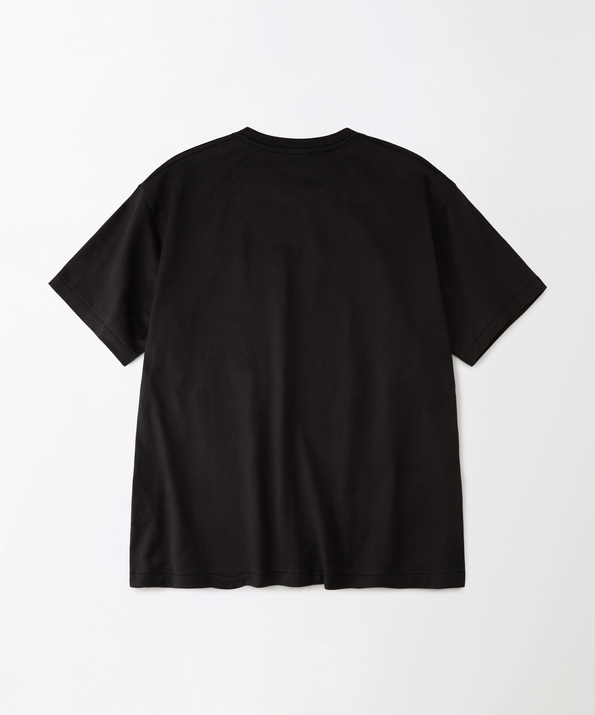 아웃스탠딩(OUTSTANDING) JAPANESE TENJIKU JERSEY TUBULAR TEE_ASH BLACK