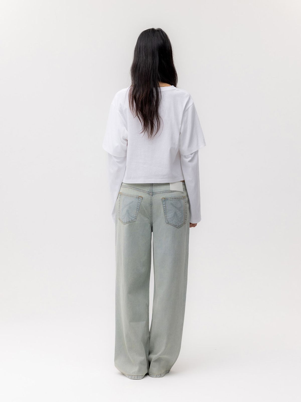 글로니(GLOWNY) THE SAVANNA JEANS (LIGHT BLUE)