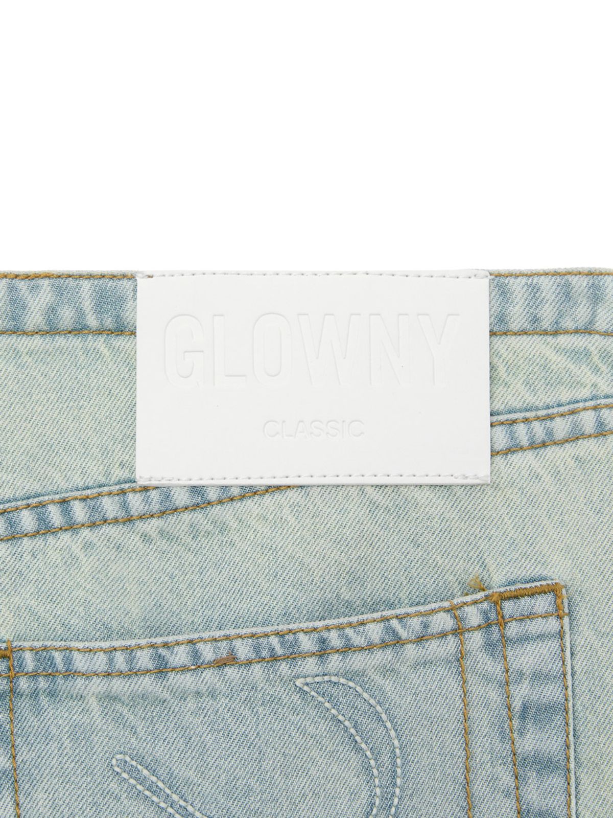 글로니(GLOWNY) THE SAVANNA JEANS (LIGHT BLUE)