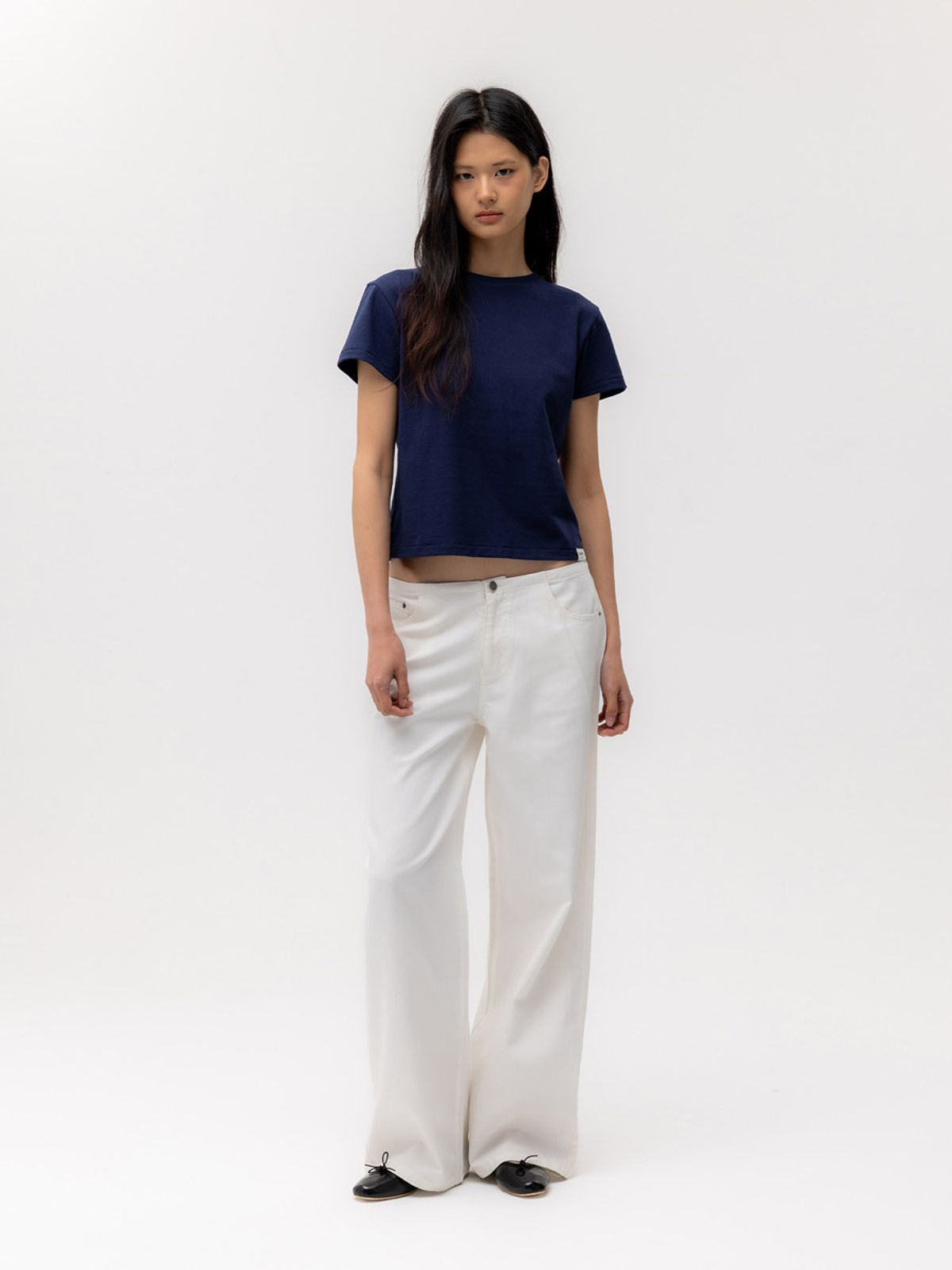 글로니(GLOWNY) THE SAVANNA JEANS (WHITE)