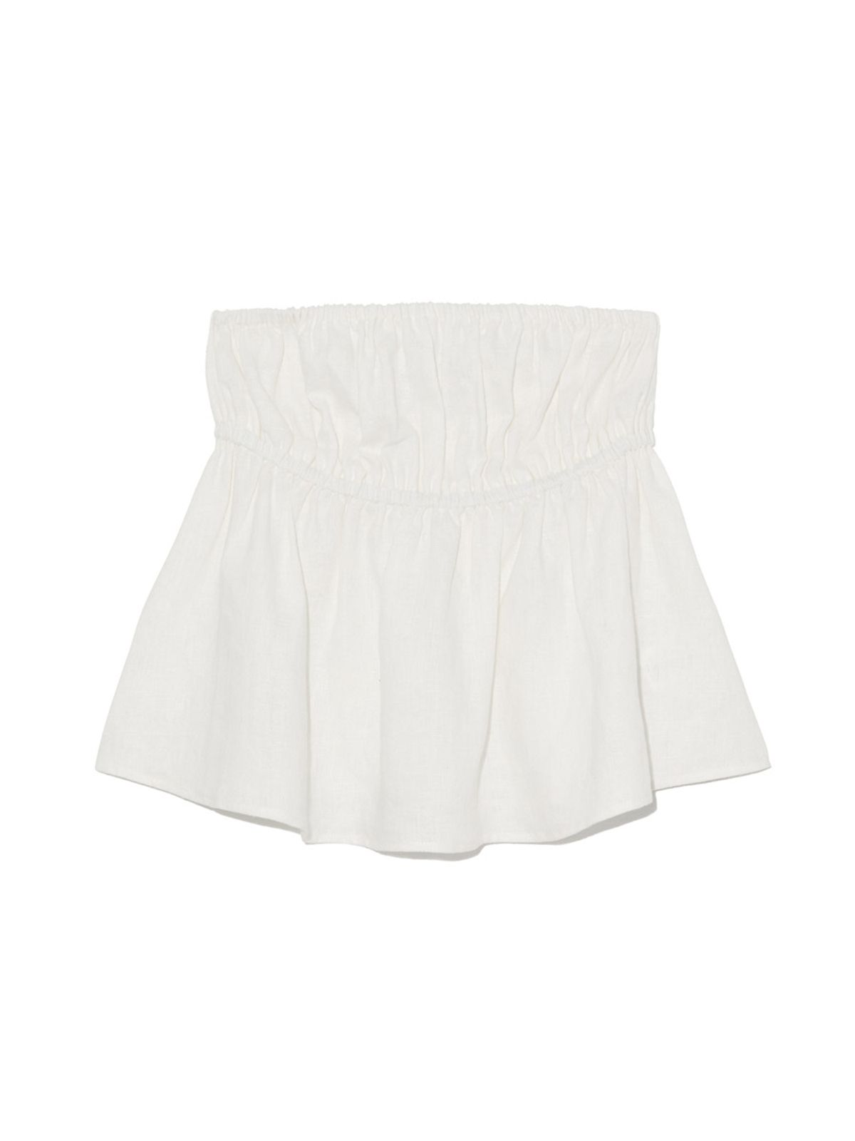 글로니(GLOWNY) G HARBOR LINEN TUBE (WHITE)