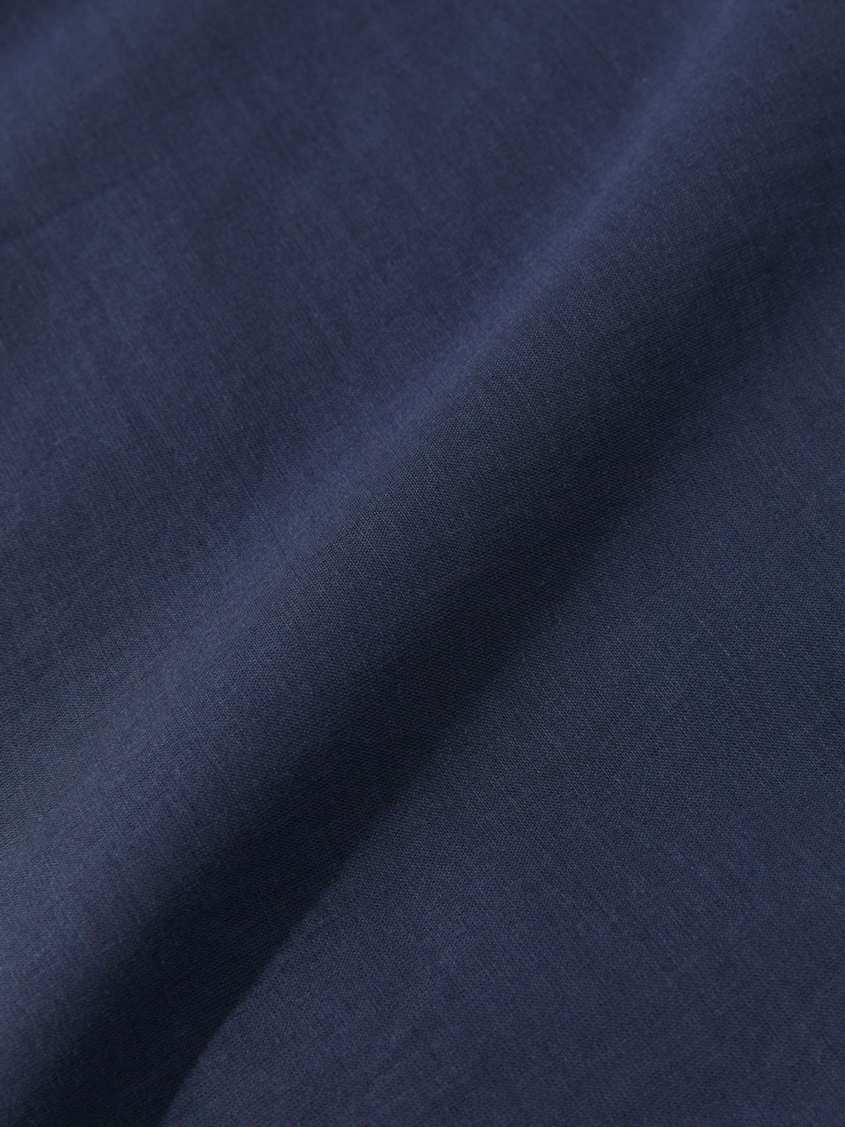 글로니(GLOWNY) G RUFFLED BUTTON BLOUSE (DEEP NAVY)