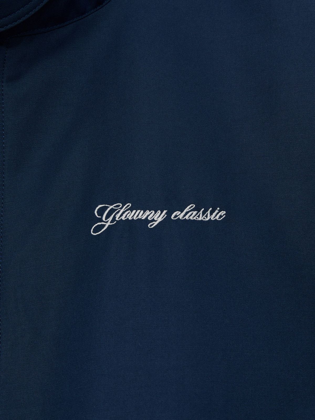 글로니(GLOWNY) G SOFT BLOUSON JACKET (NAVY)