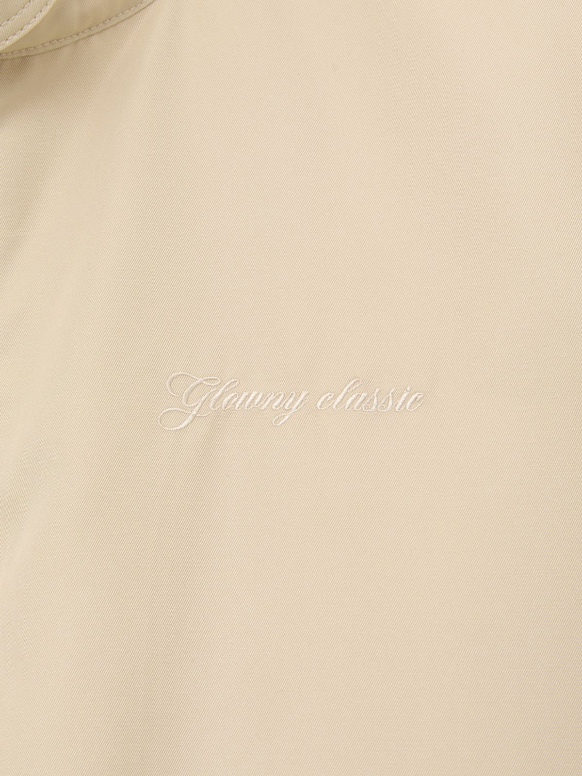 글로니(GLOWNY) G SOFT BLOUSON JACKET (BEIGE)