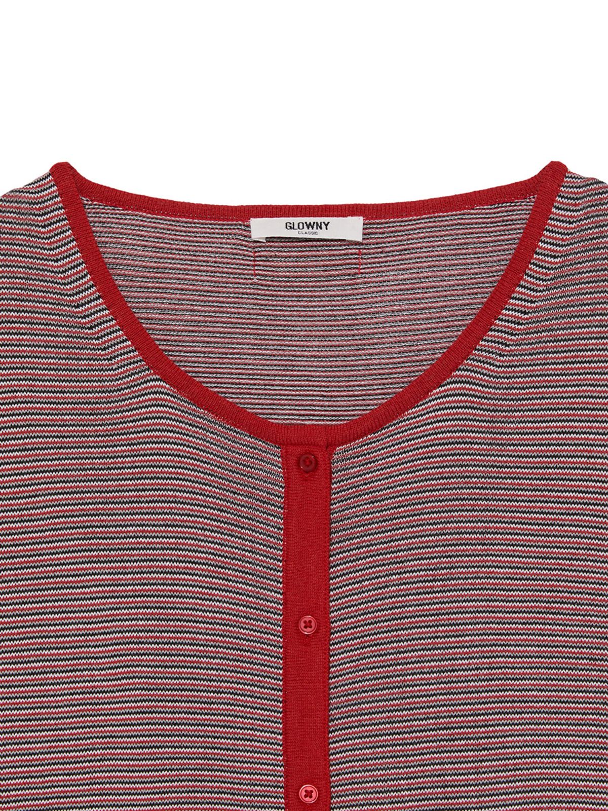 글로니(GLOWNY) G SUMMER BREEZE CARDIGAN (RED)