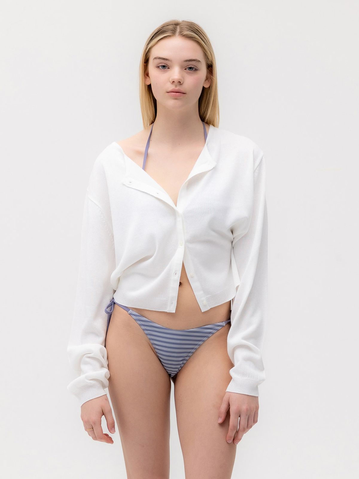 글로니(GLOWNY) G SUMMER BREEZE CARDIGAN (WHITE)