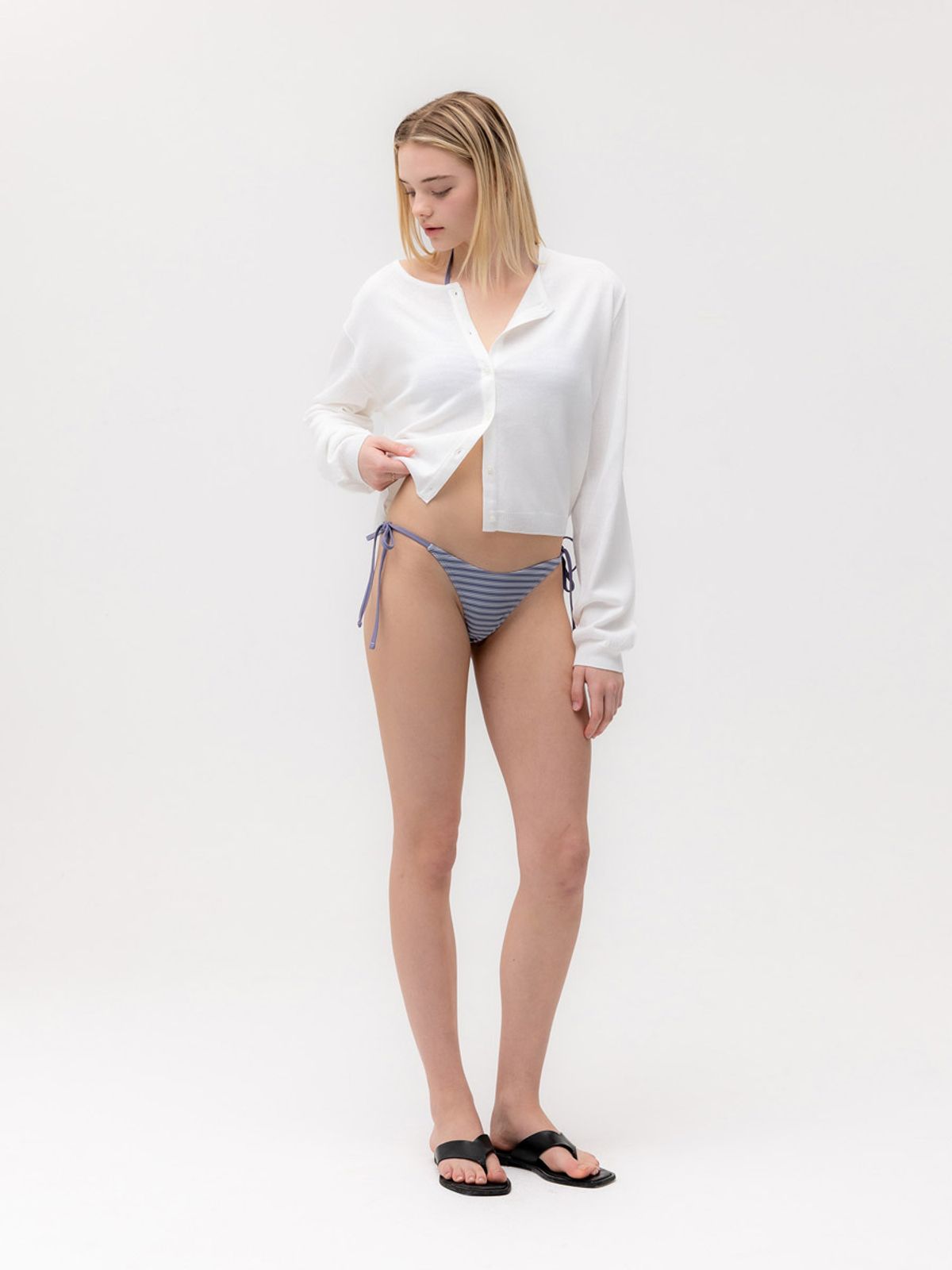글로니(GLOWNY) G SUMMER BREEZE CARDIGAN (WHITE)