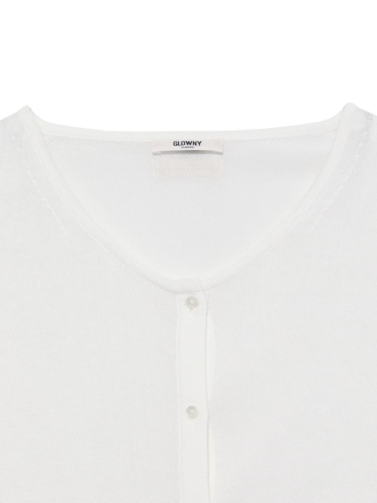 글로니(GLOWNY) G SUMMER BREEZE CARDIGAN (WHITE)