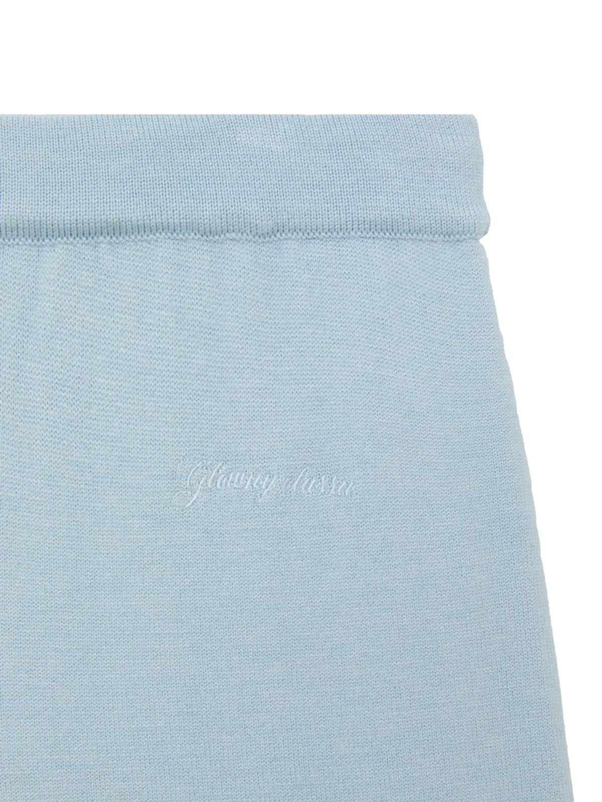 글로니(GLOWNY) G HUG KNIT PANTS (BABY BLUE)