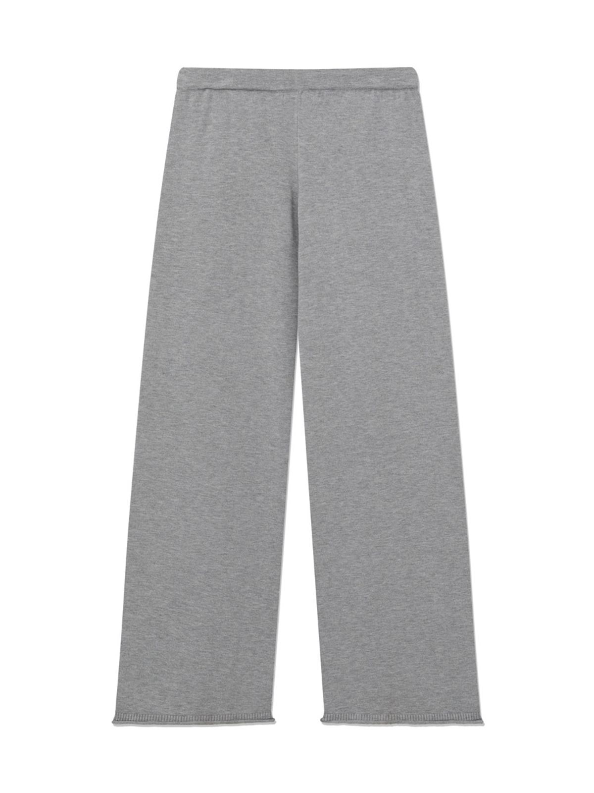 글로니(GLOWNY) G HUG KNIT PANTS (MELANGE GRAY)
