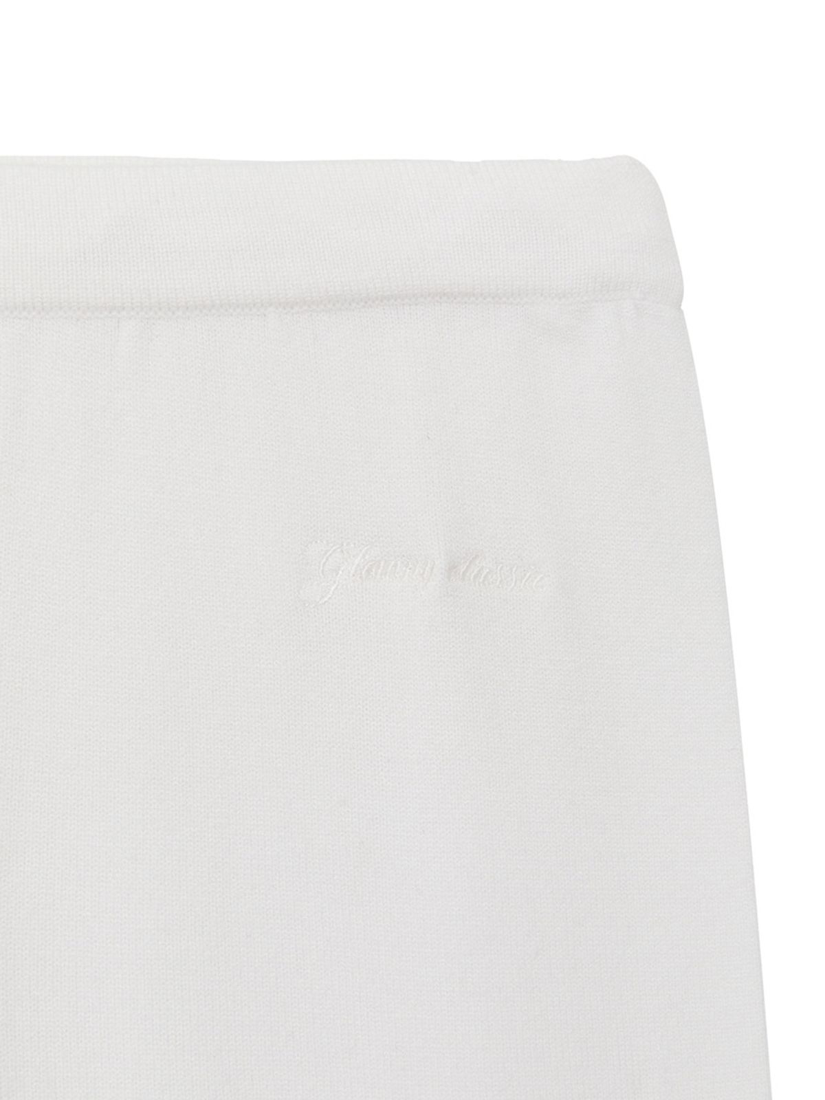 글로니(GLOWNY) G HUG KNIT PANTS (WHITE)
