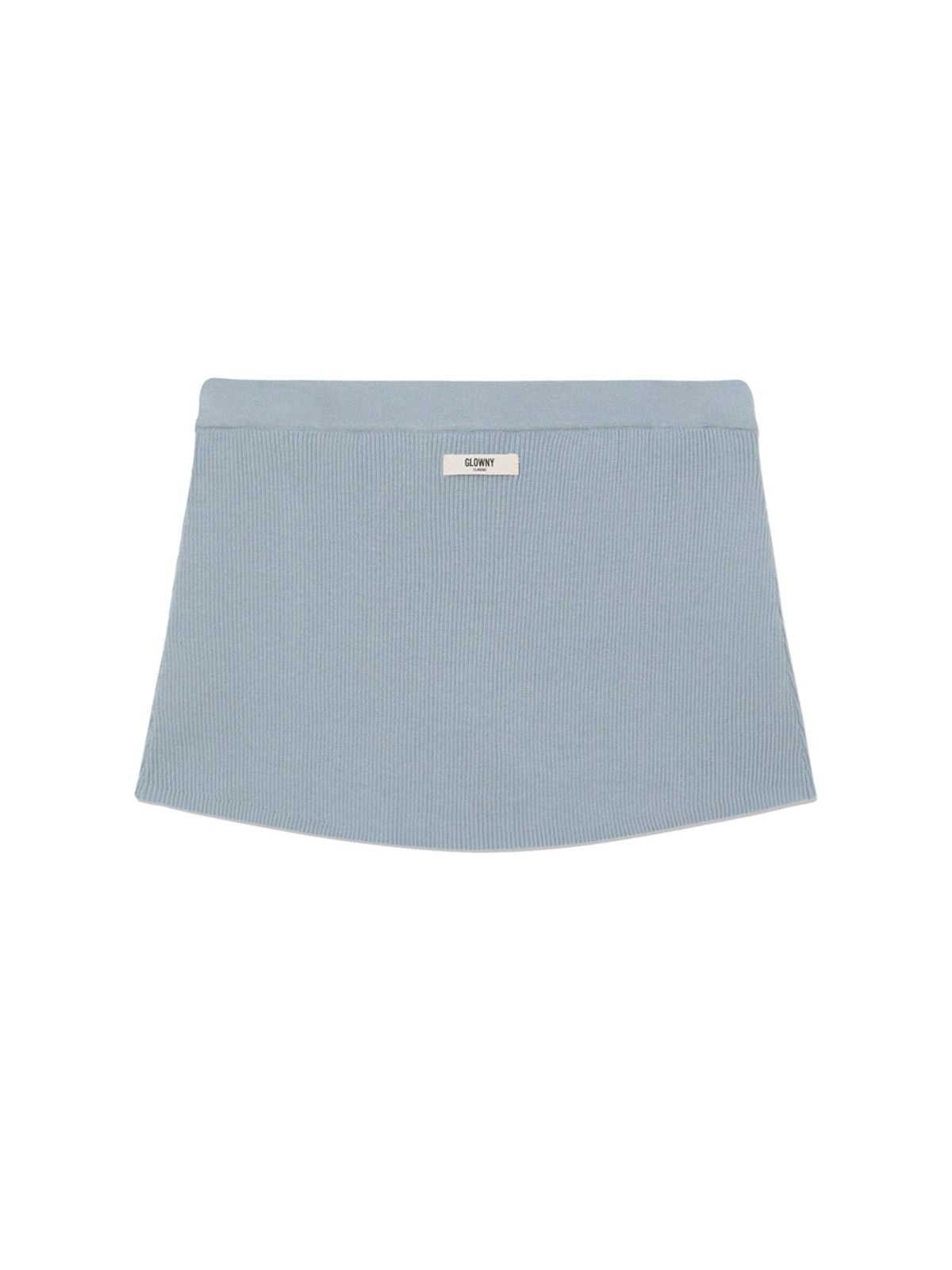 글로니(GLOWNY) G KNIT REST SKIRT (BLUE)