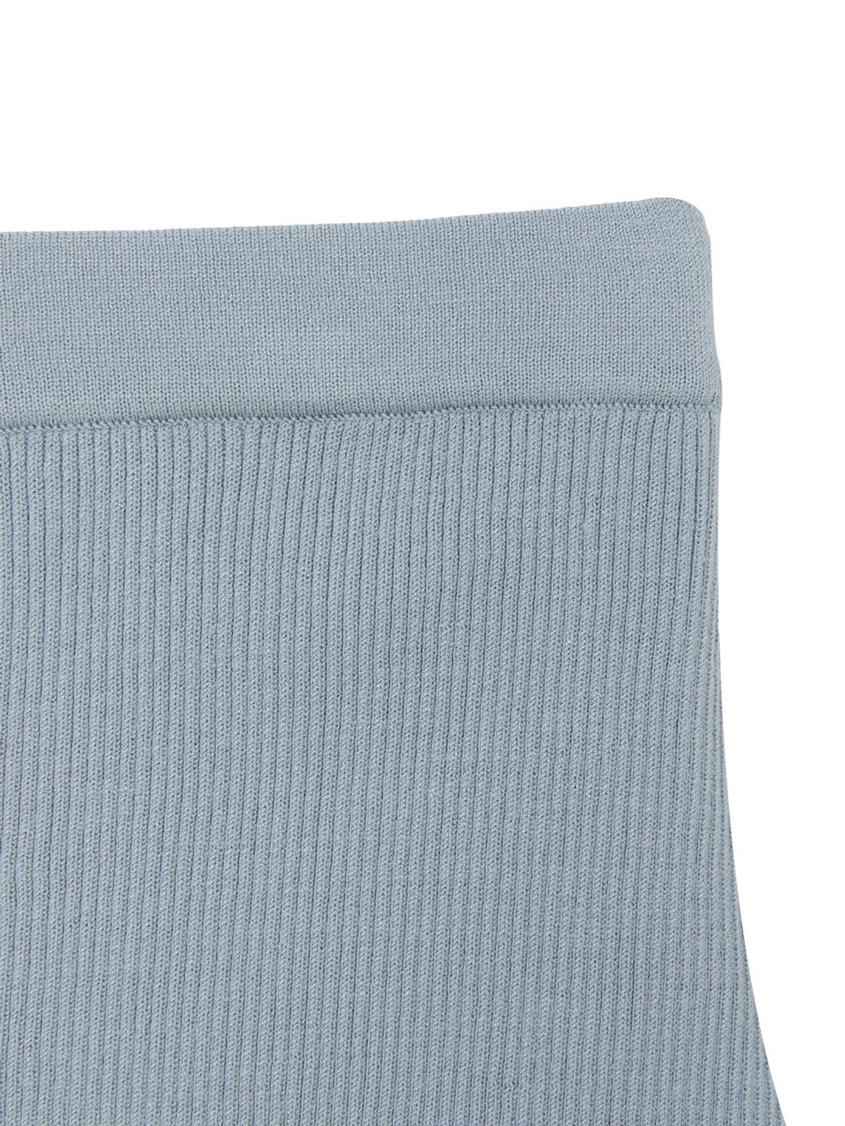 글로니(GLOWNY) G KNIT REST SKIRT (BLUE)