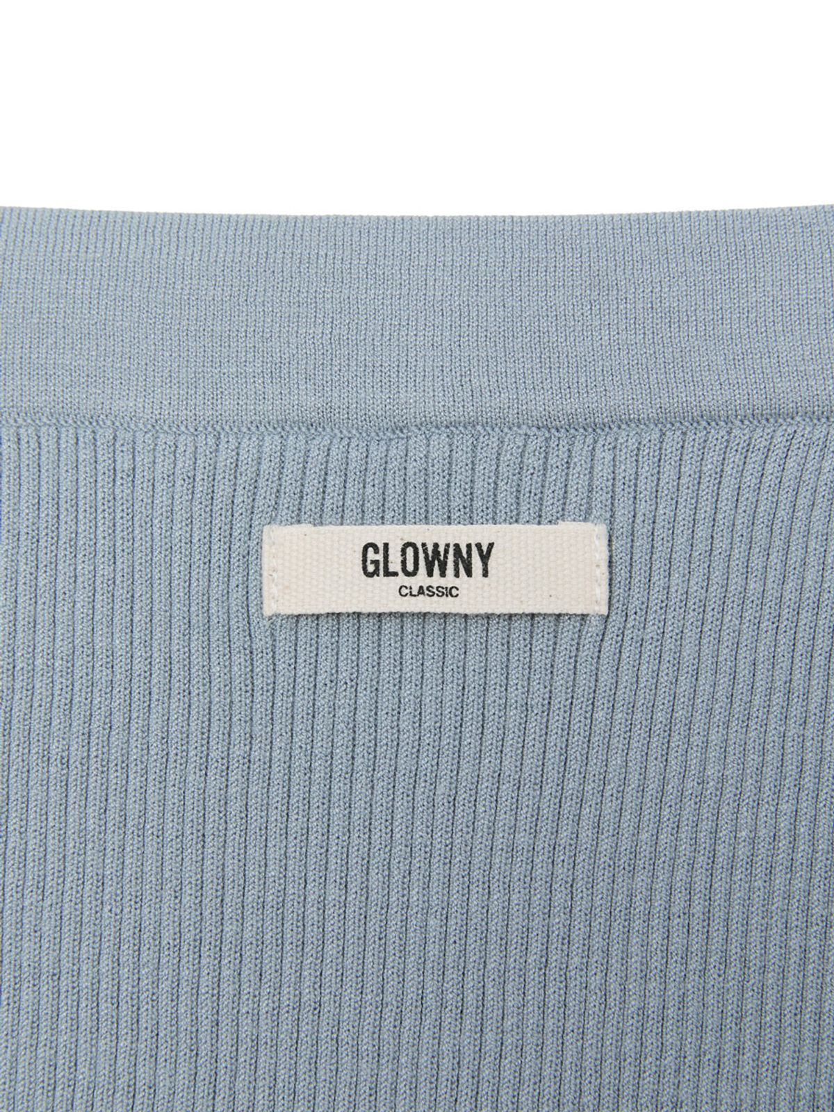 글로니(GLOWNY) G KNIT REST SKIRT (BLUE)