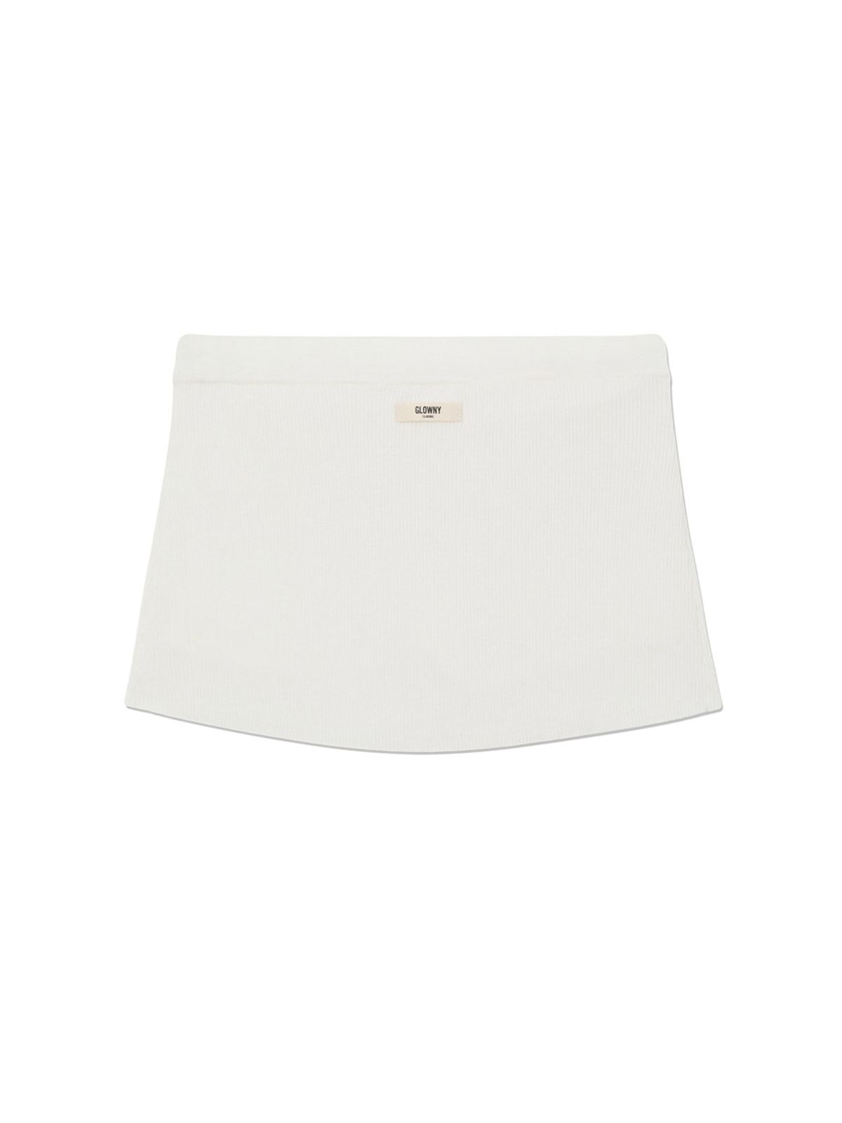 글로니(GLOWNY) G KNIT REST SKIRT (WHITE)