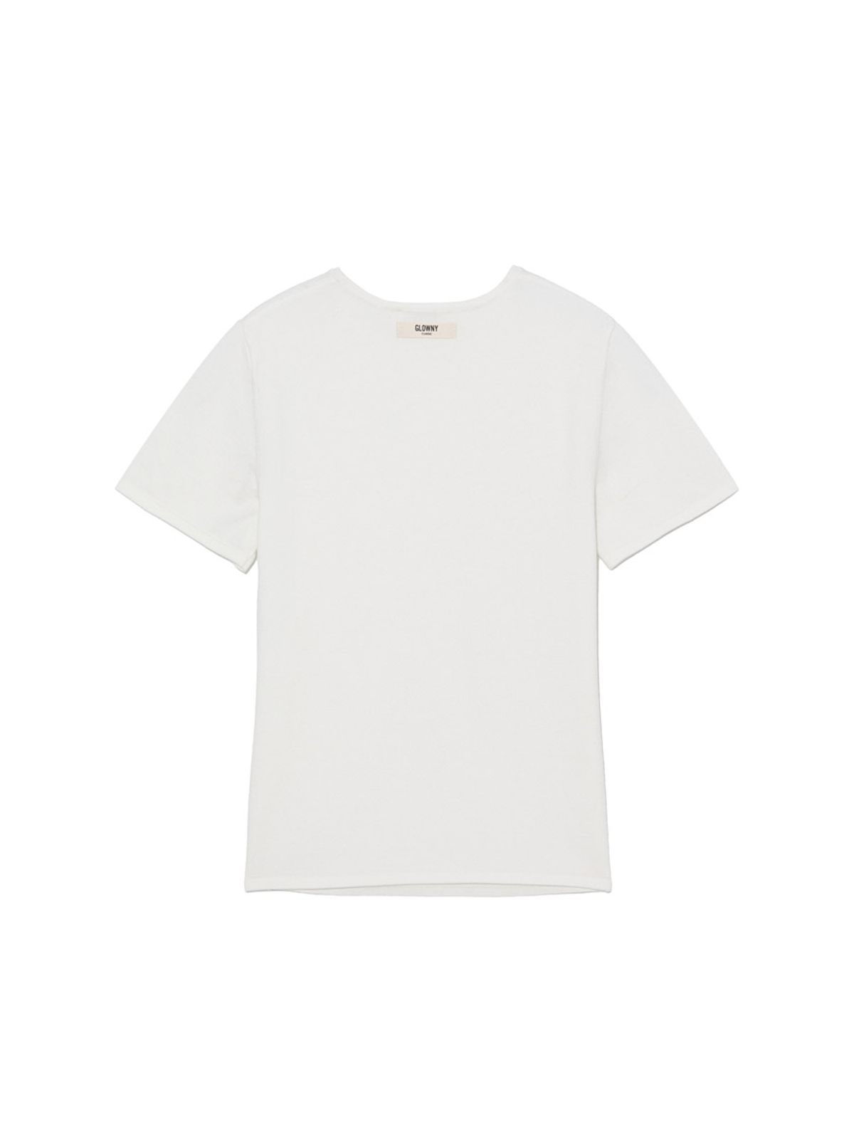 글로니(GLOWNY) G BABY KNIT TEE (WHITE)