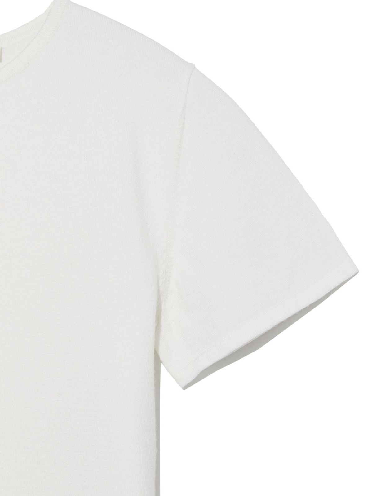글로니(GLOWNY) G BABY KNIT TEE (WHITE)