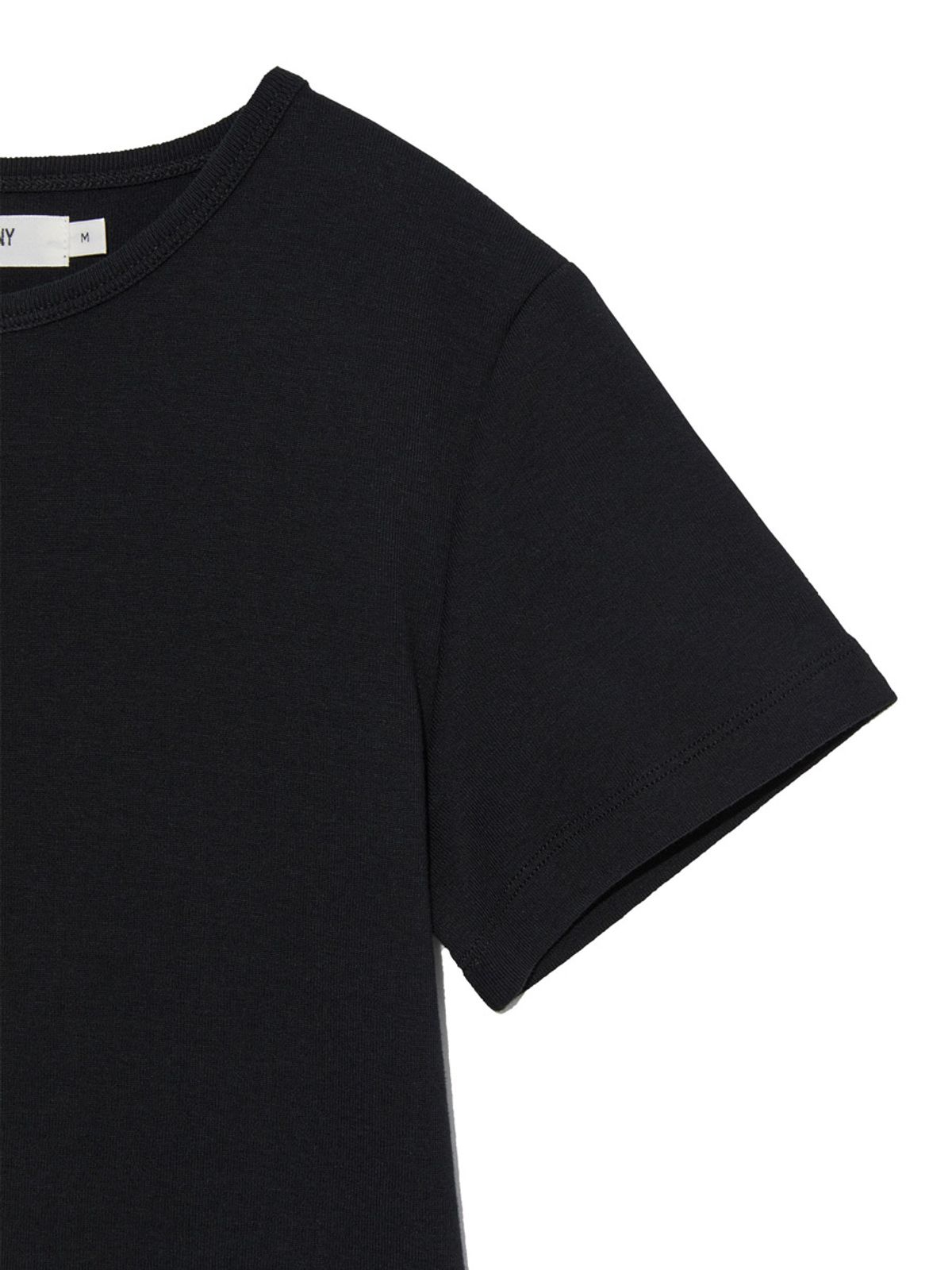 글로니(GLOWNY) G BABY TEE (LONG VERSION) (BLACK)
