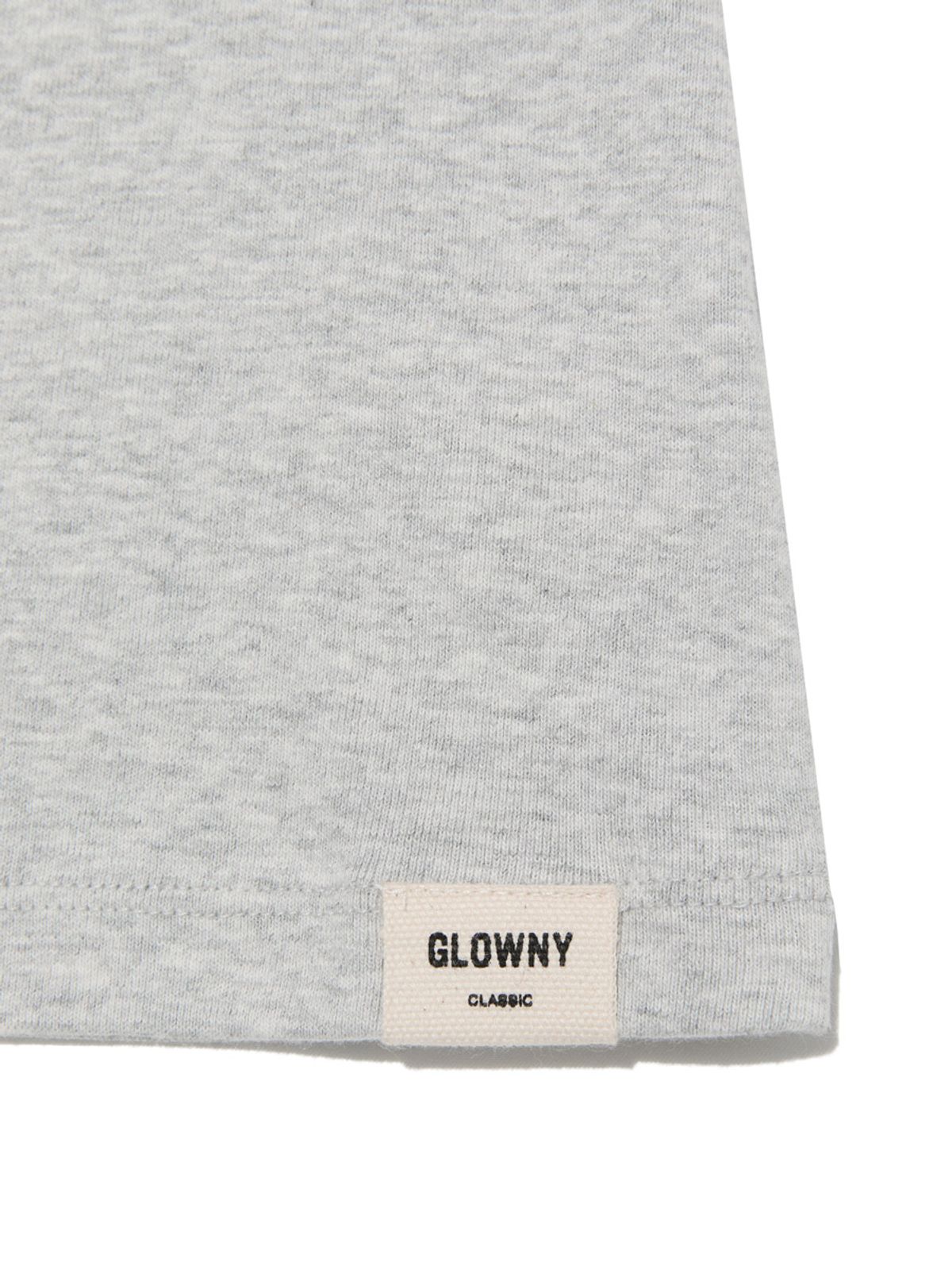 글로니(GLOWNY) G BABY TEE (LONG VERSION) (MELANGE GRAY)