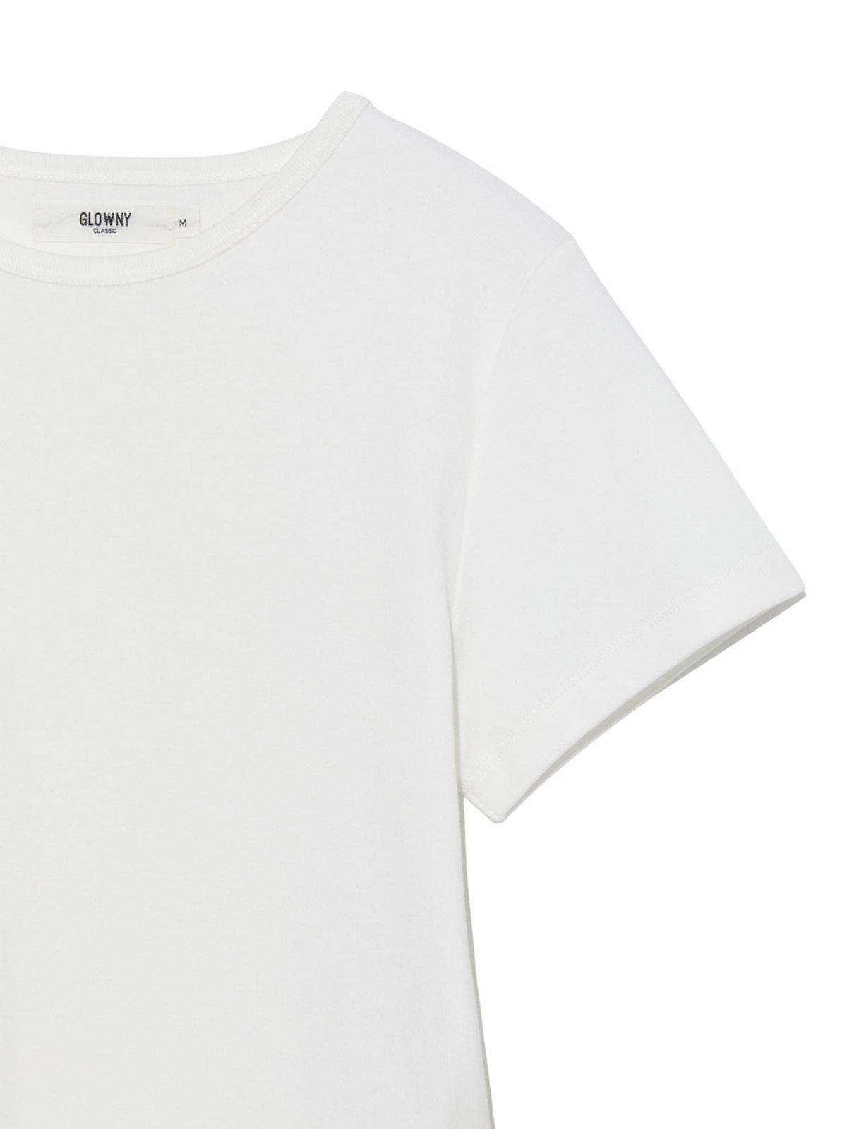 글로니(GLOWNY) G BABY TEE (LONG VERSION) (WHITE)