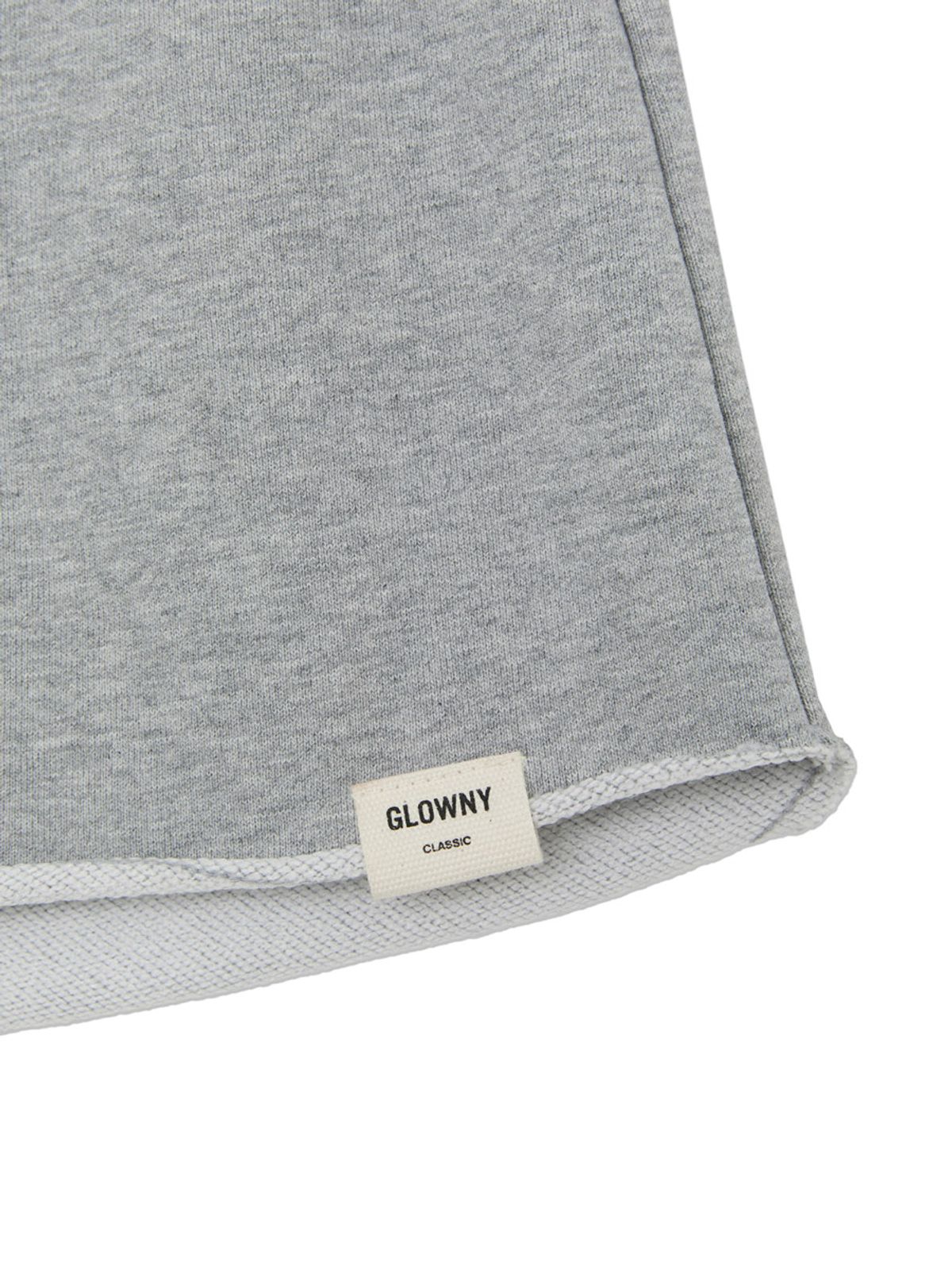 글로니(GLOWNY) G LOW RISE SHORTS (MELANGE GRAY)