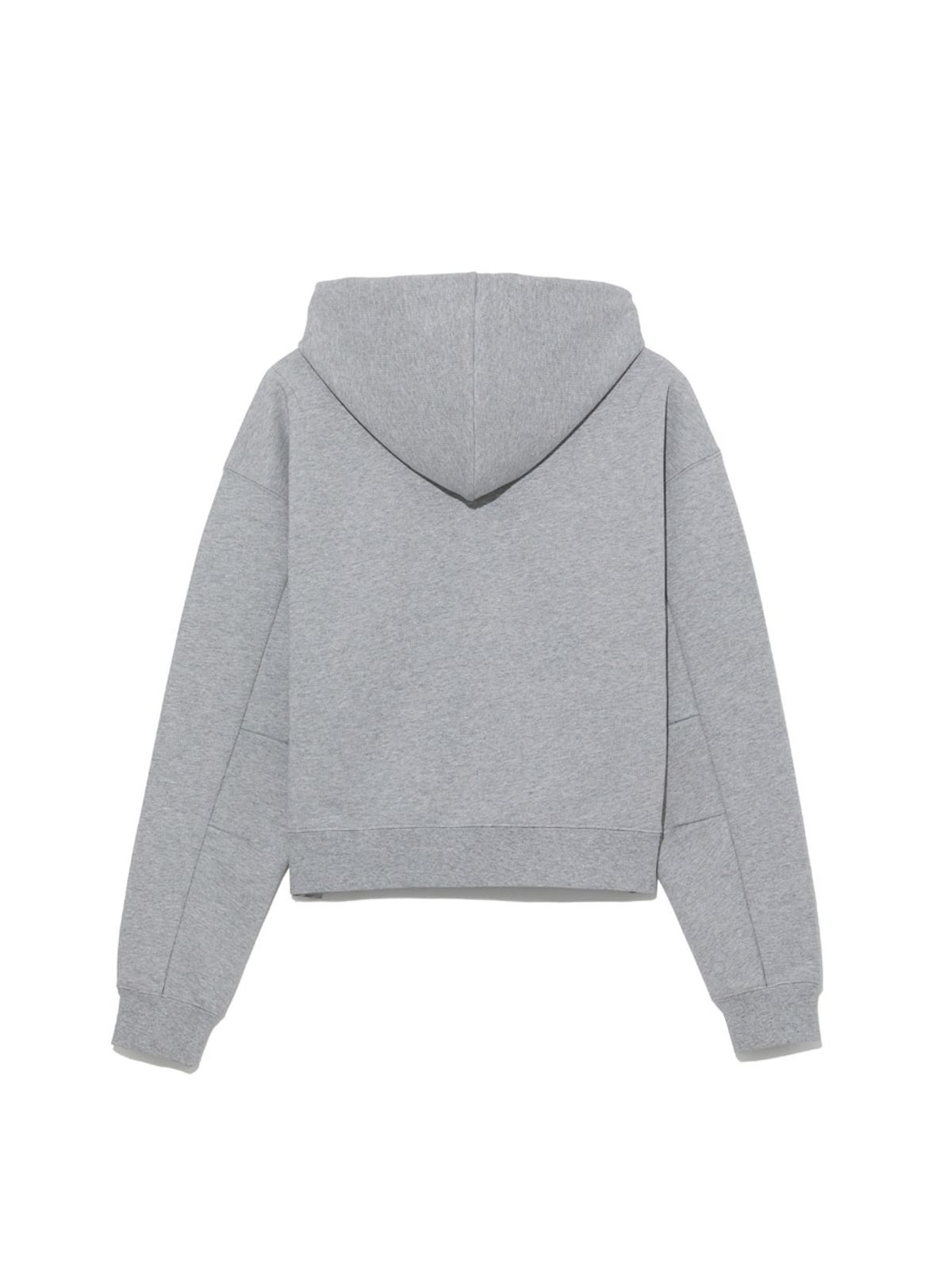 글로니(GLOWNY) G STANDARD ZIP-UP HOODIE (MELANGE GRAY)