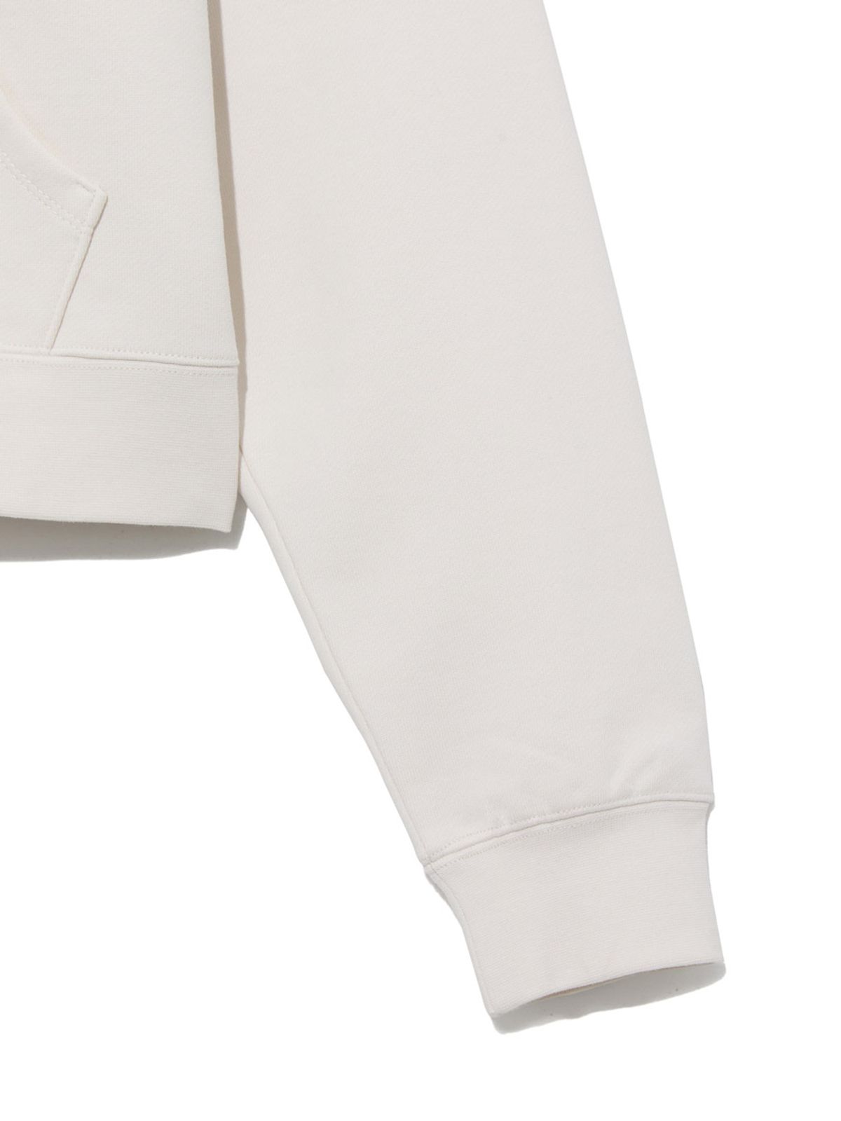 글로니(GLOWNY) G STANDARD ZIP-UP HOODIE (WHITE)