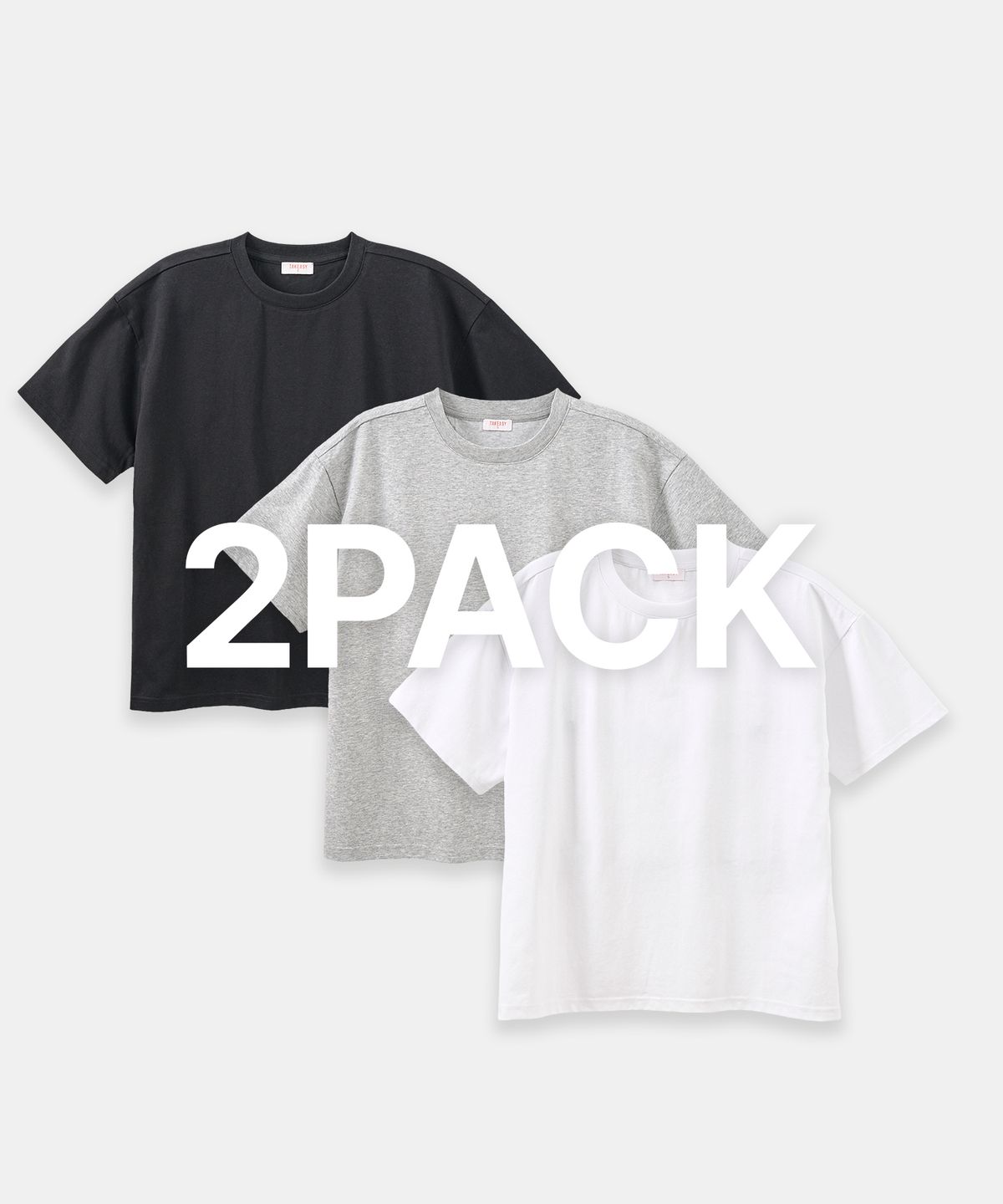테이크이지(TAKEASY) [기획] (2PACK 냉감·쿨링 소재) 소로나 크롭 티셔츠 - 3COLOR