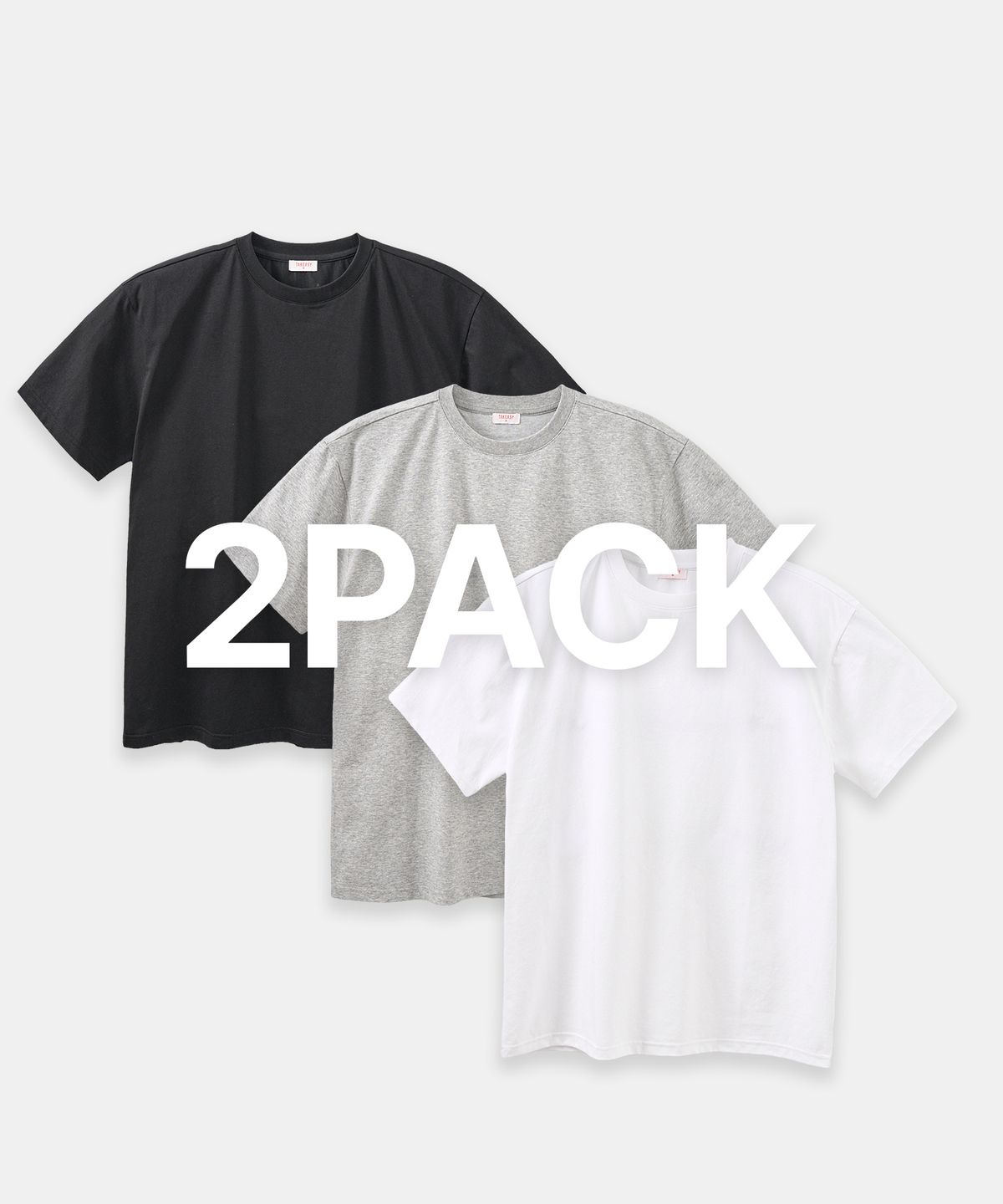 테이크이지(TAKEASY) [기획] (2PACK 냉감·쿨링 소재) 소로나 레귤러 티셔츠 - 3COLOR