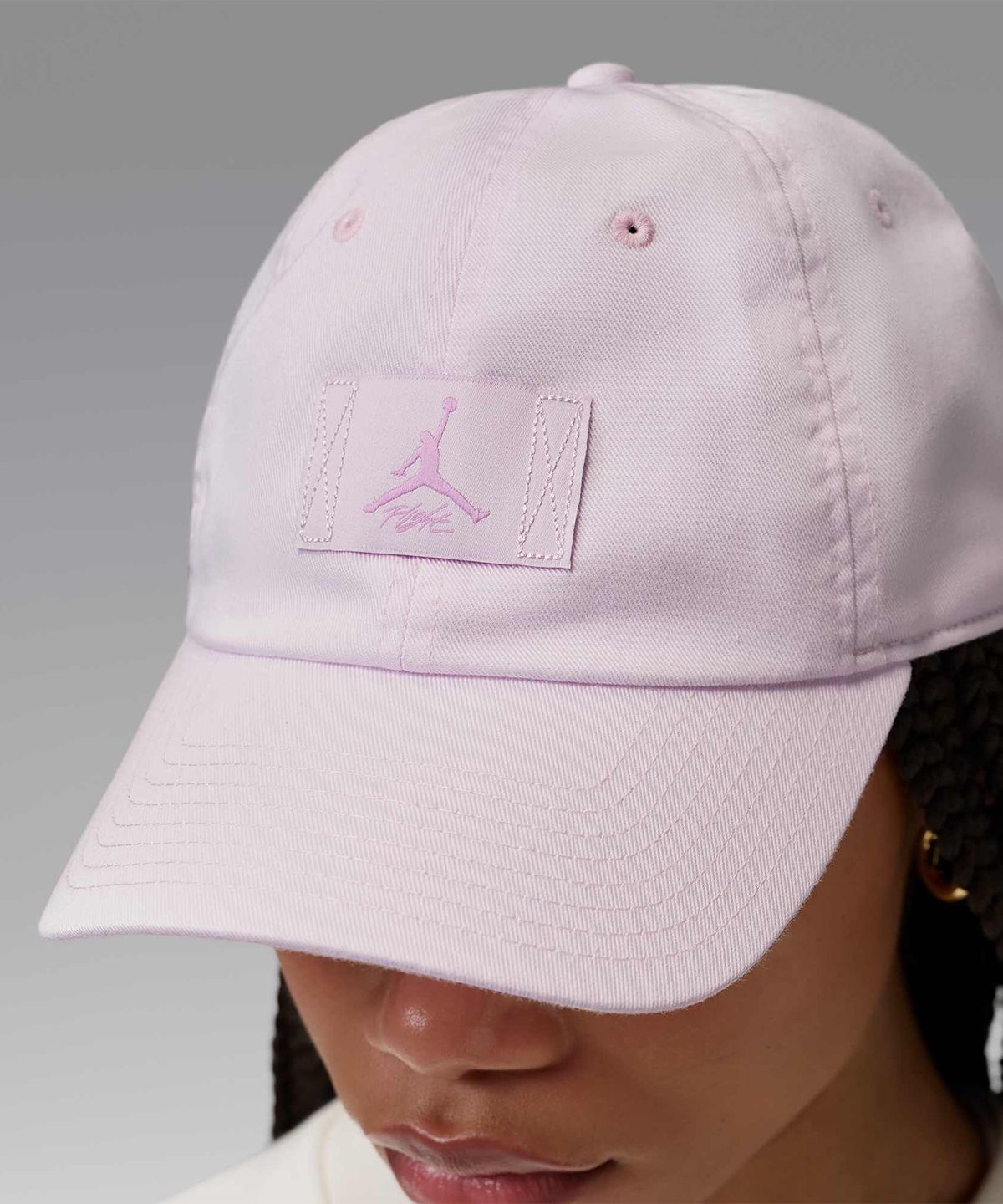 나이키(NIKE) 조던 클럽 캡 어저스터블 모자 - 펄 핑크:아이스트 카민 / FD5181-664