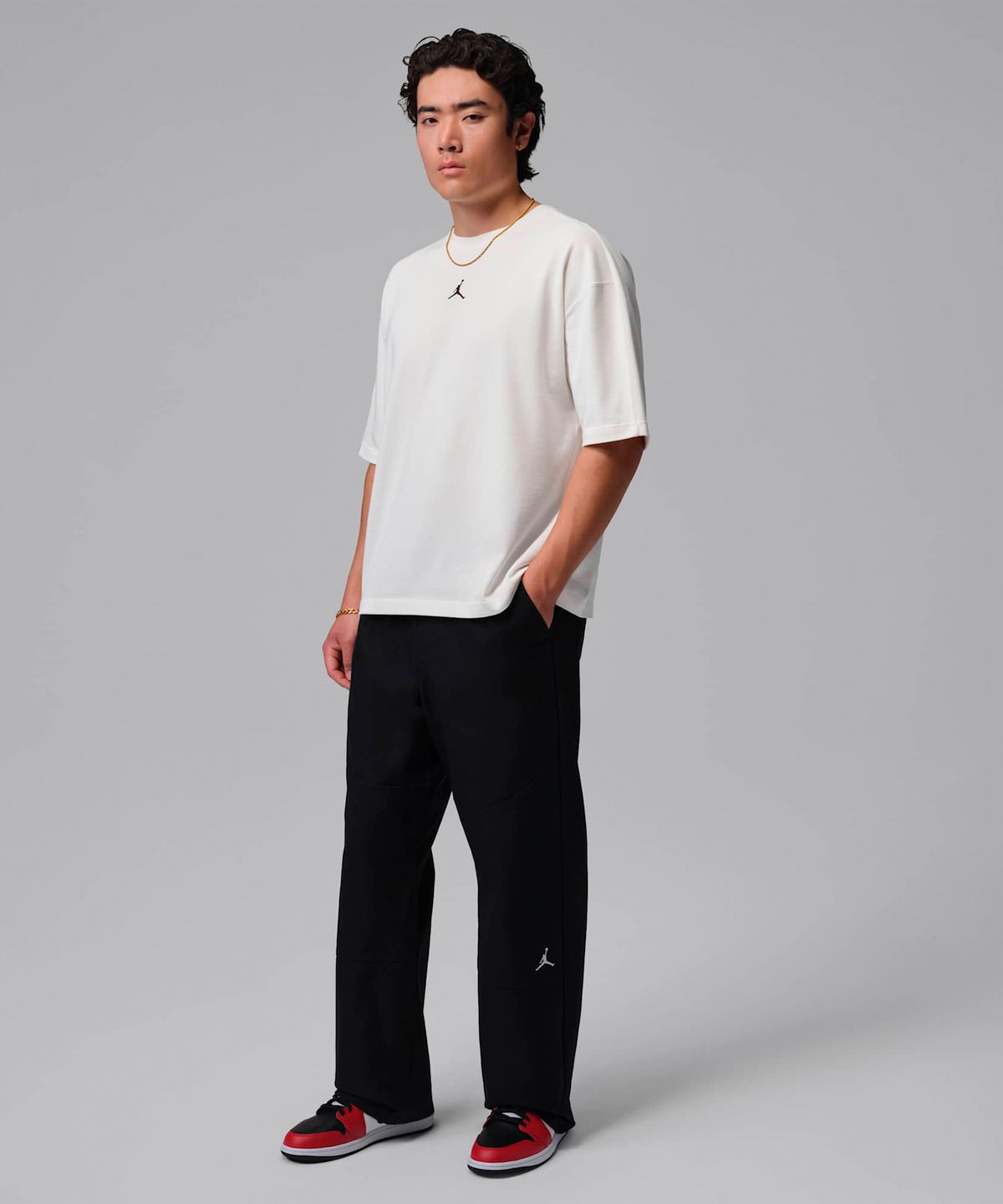 나이키(NIKE) 조던 플라이트 헤비웨이트 반소매 탑 M - 세일:블랙 / IF1911-133