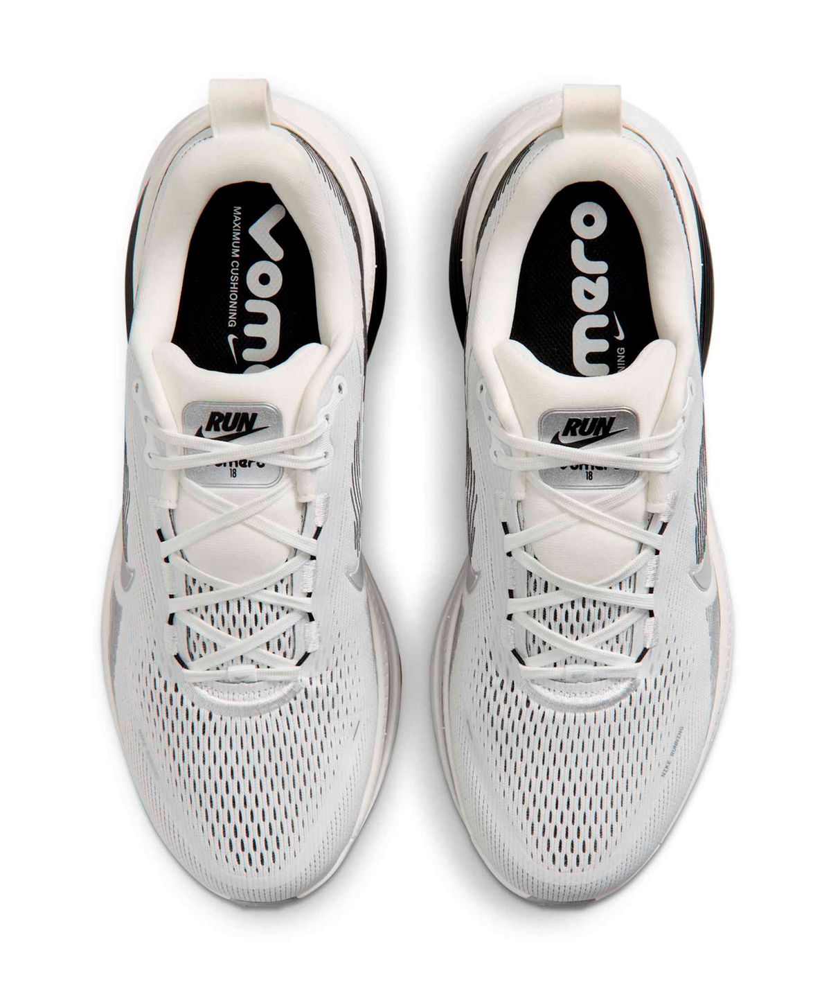 나이키(NIKE) 보메로 18 M - 서밋 화이트:블랙:오프 화이트:메탈릭 실버  / II7189-100