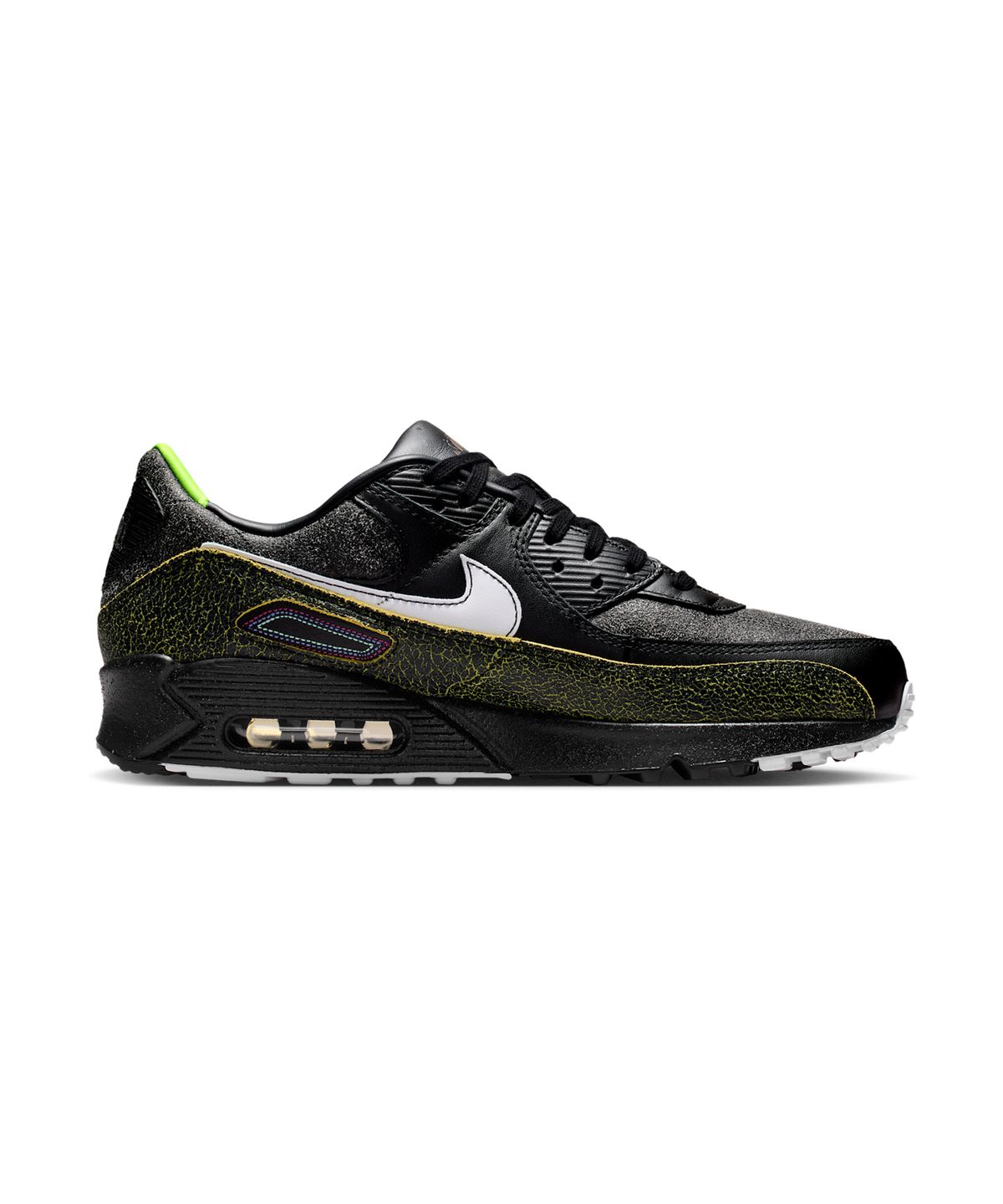 나이키(NIKE) 에어 맥스 90 티엠포 M - 블랙:볼티지 그린:화이트 / IU0523-010