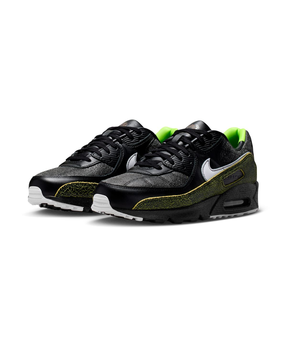 나이키(NIKE) 에어 맥스 90 티엠포 M - 블랙:볼티지 그린:화이트 / IU0523-010