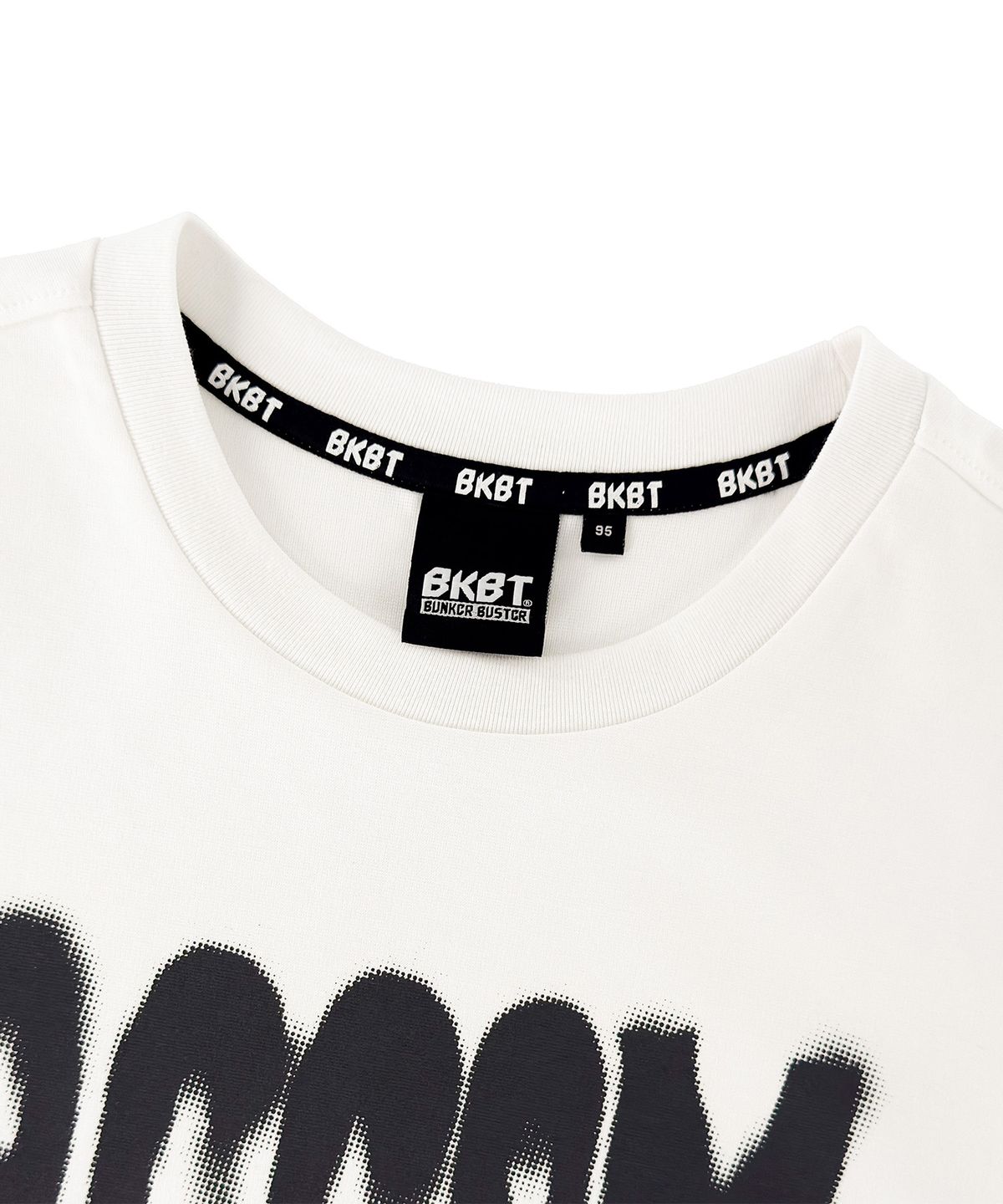 벙커버스터(BUNKERBUSTER) 페이드 그래픽 레터 반팔티 MQ2TU252_OFF WHITE