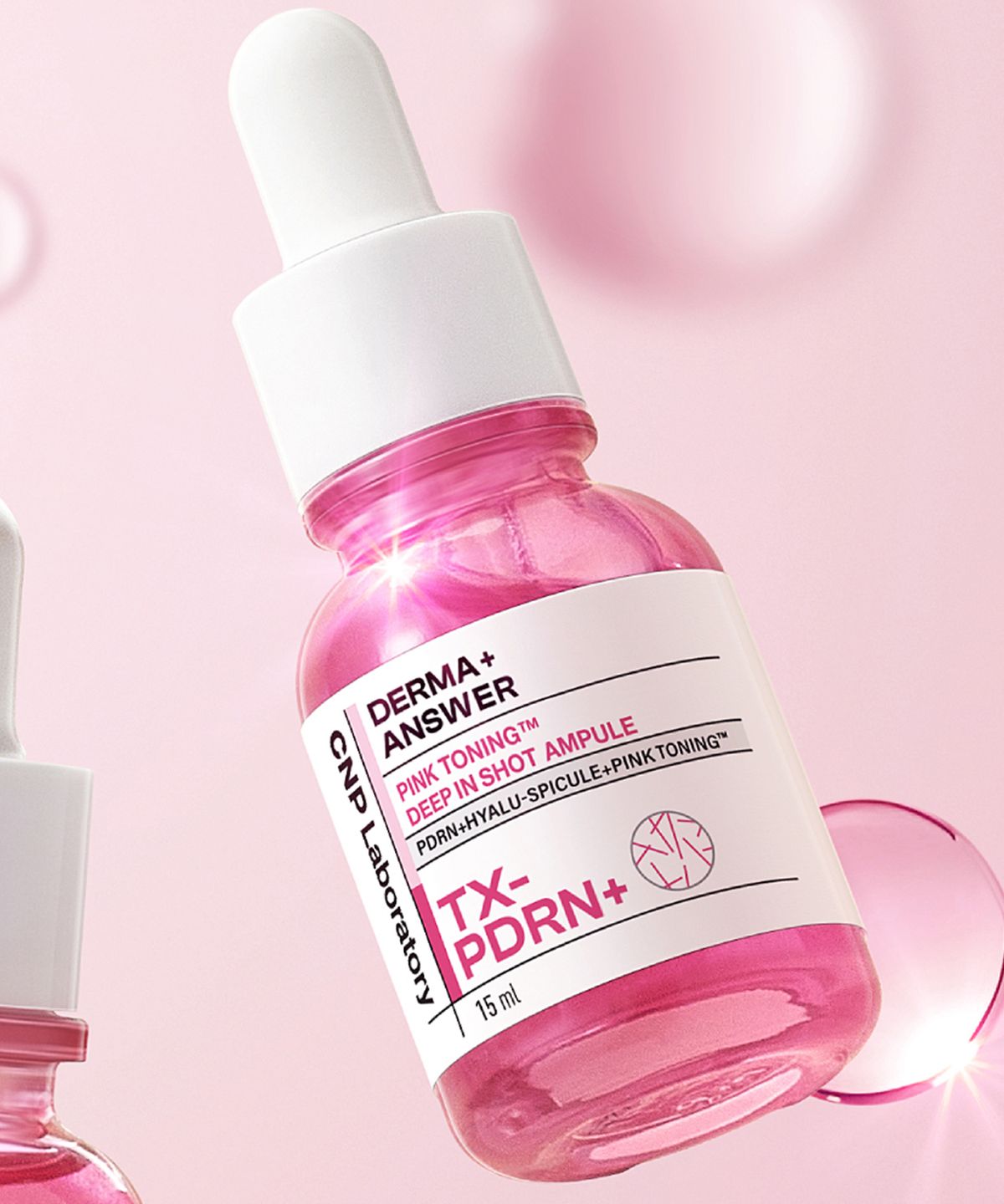 씨엔피(CNP) CNP 더마앤서 핑크토닝 딥인샷 앰플 15ML