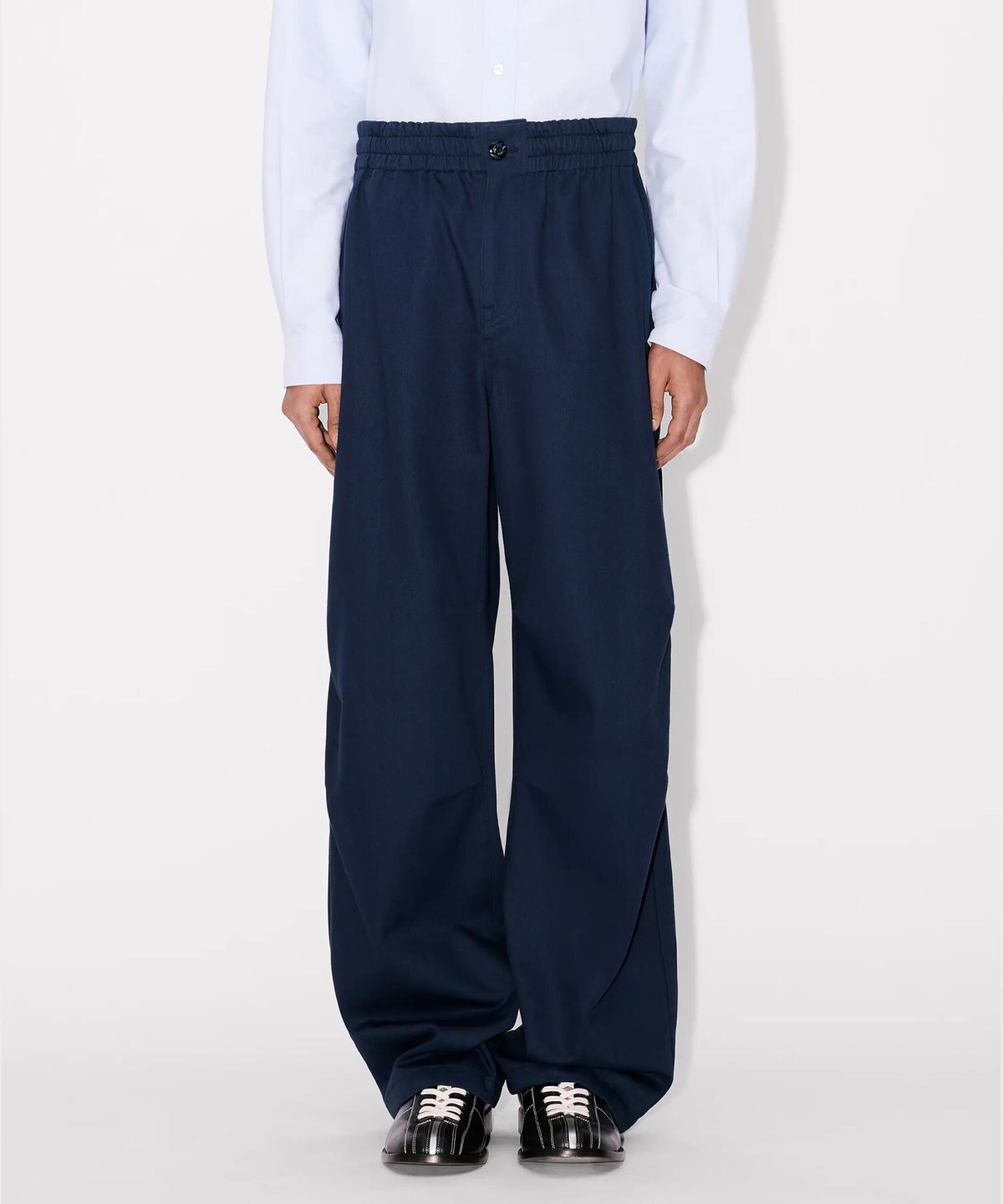 겐조(KENZO) 남성 26SS 코튼 팬츠_K265AMP109NYX